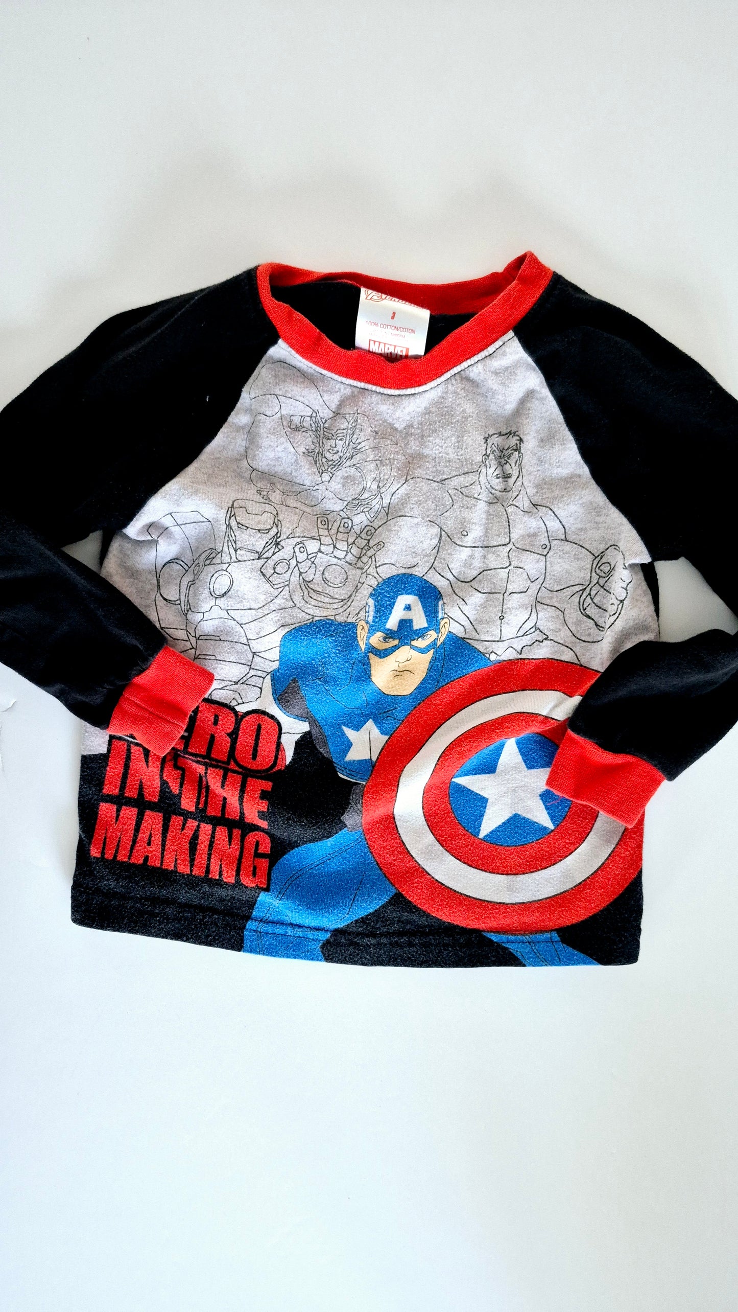 Chandail de pyjama 3T Marvel