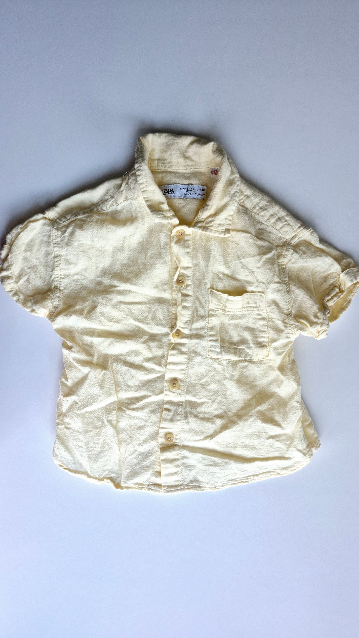 Chemise 9-12 mois Zara