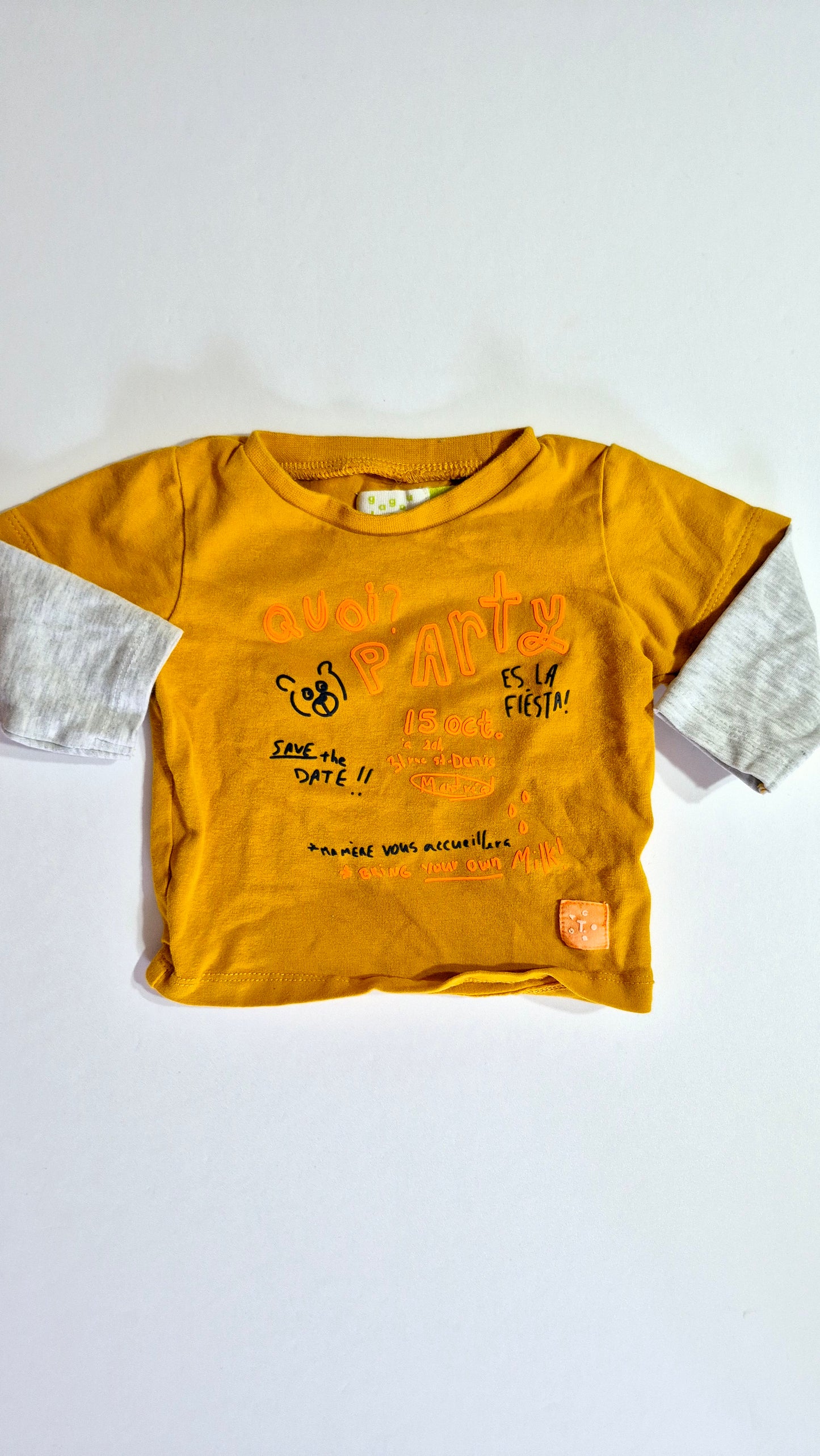 Chandail 3 mois Gagou Tagou