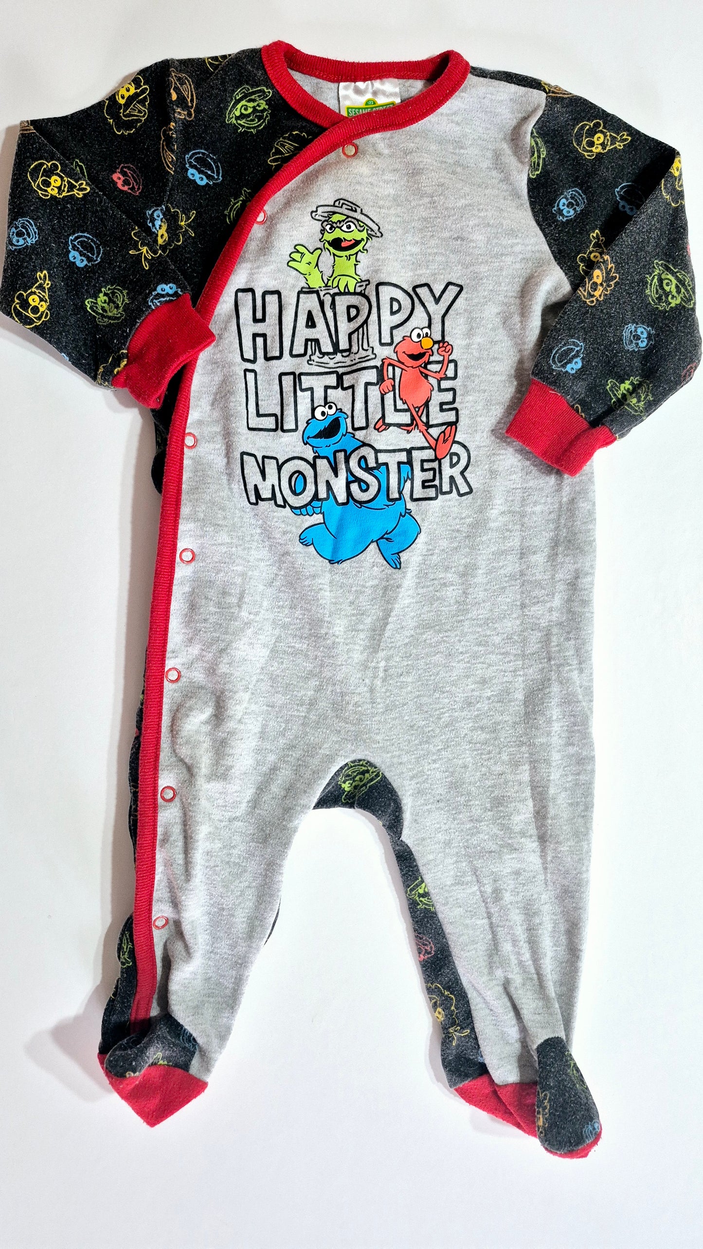 Pyjama 6-12 mois Sésame Street