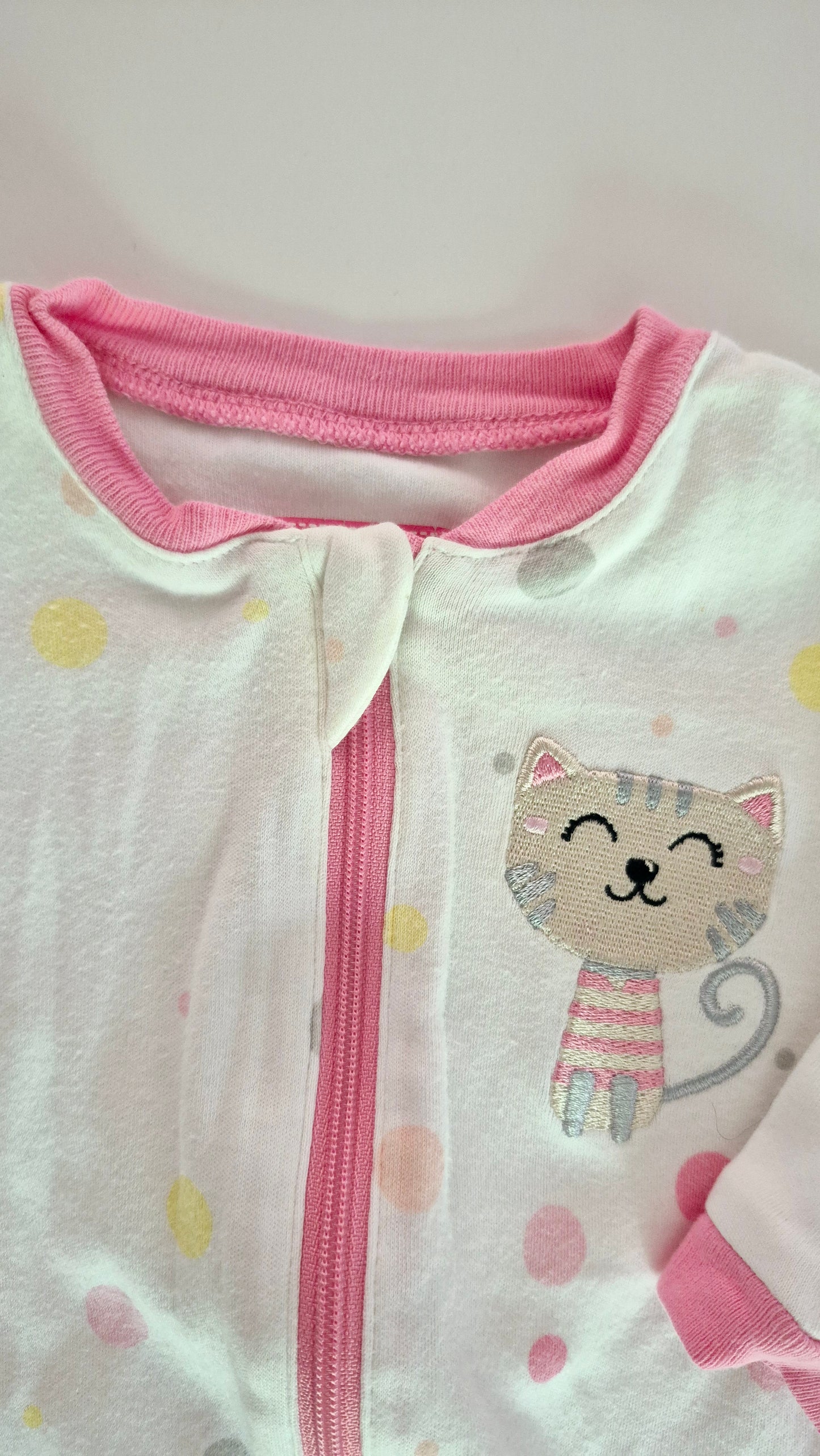 Pyjama 6 mois Tuffy (Imparfait léger au collet)