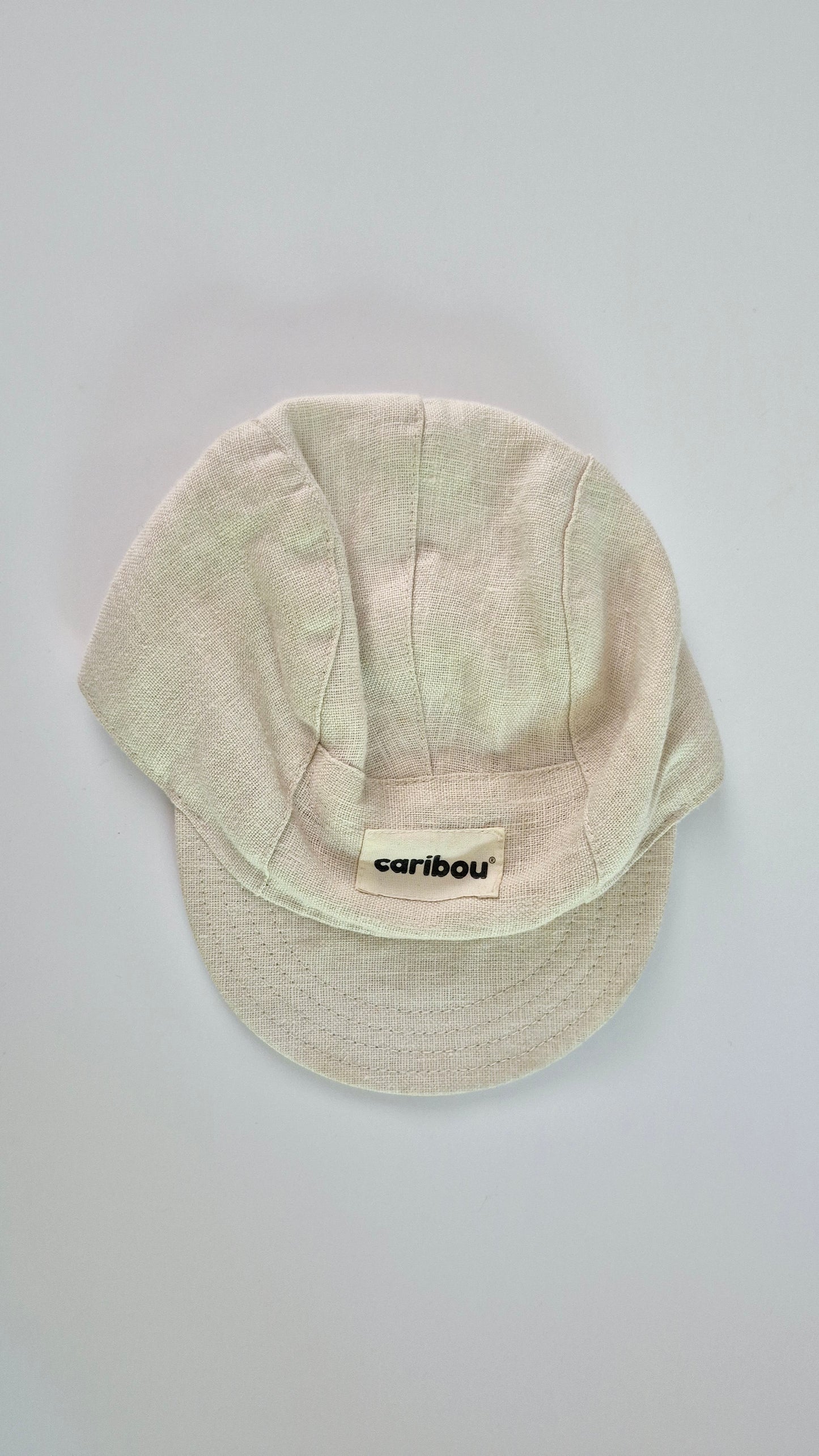 Chapeau Soleil Petit 100% en lin Caribou