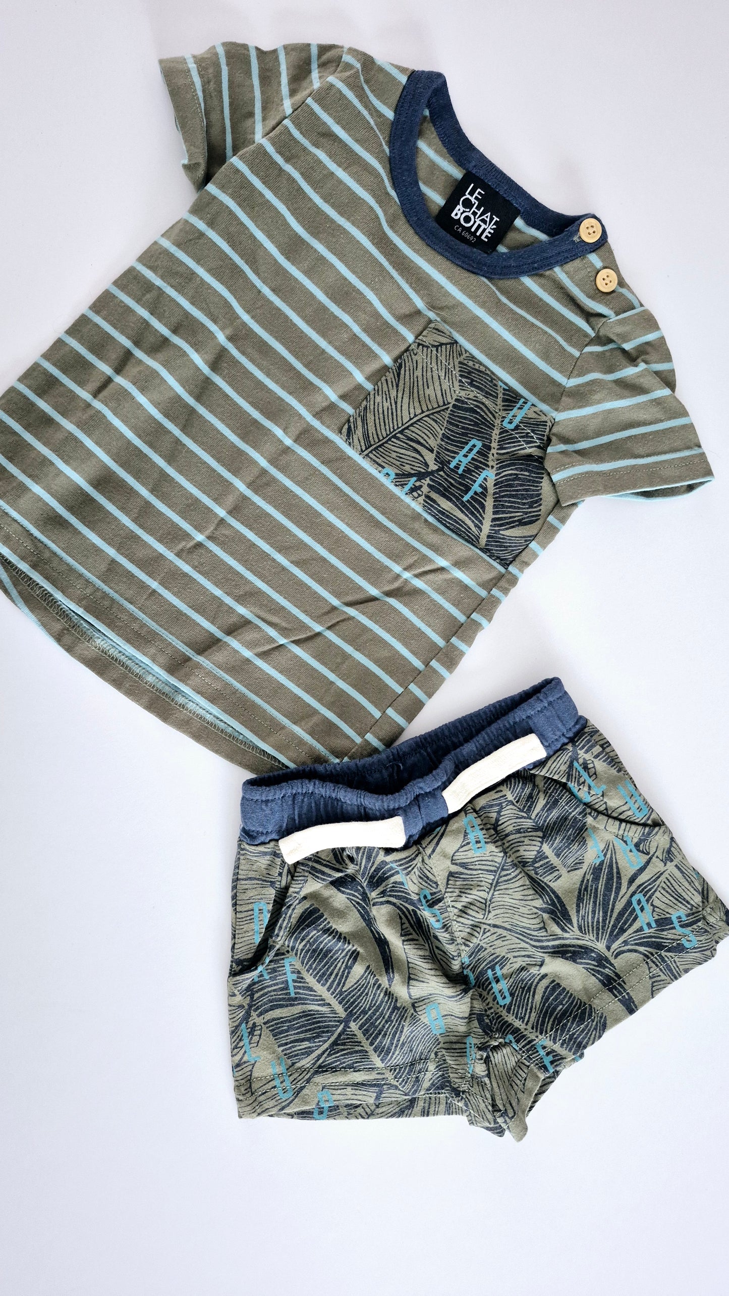 Ensemble 9 mois Le Chat Botté