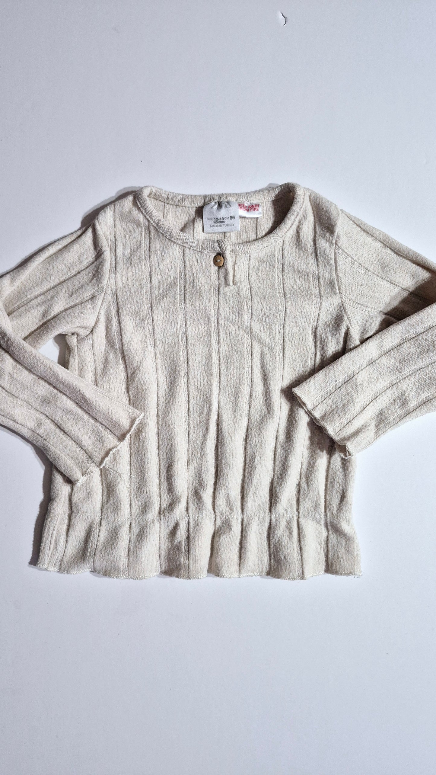 Chandail Tricot 12-18 mois Zara