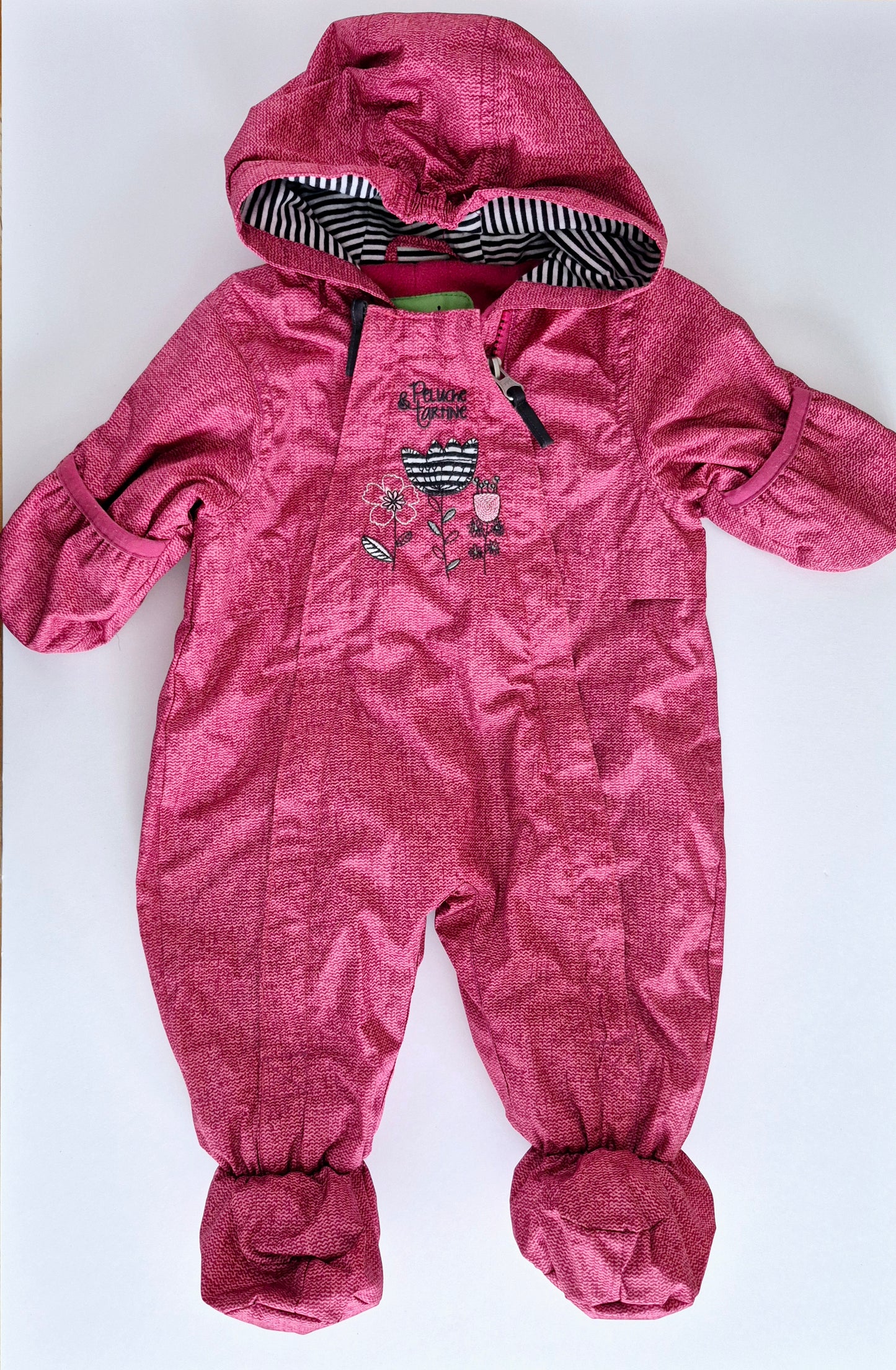 Manteau 1 mois Peluche Tartine