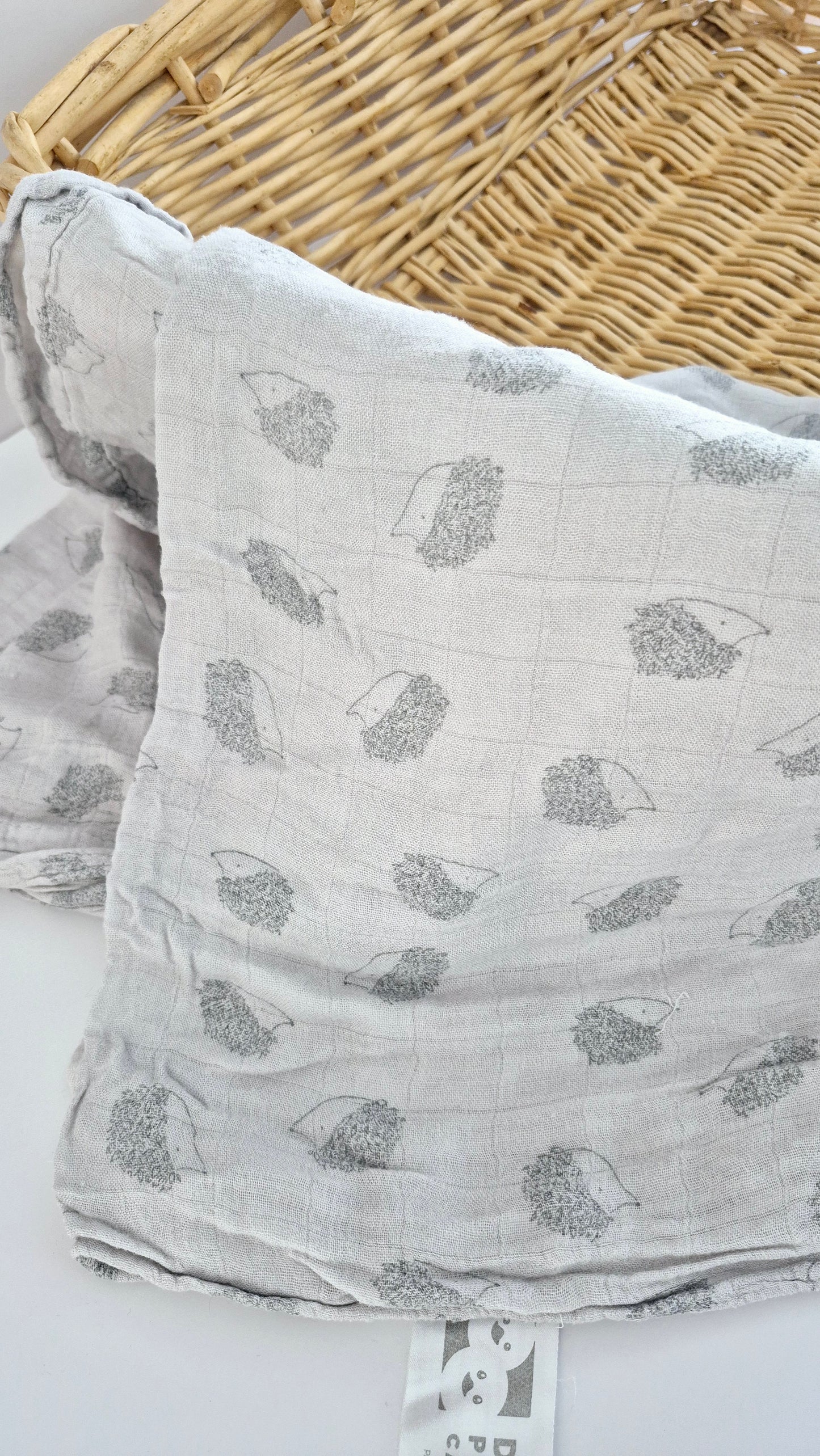 Mousseline 48x48 Deux Petits Canards