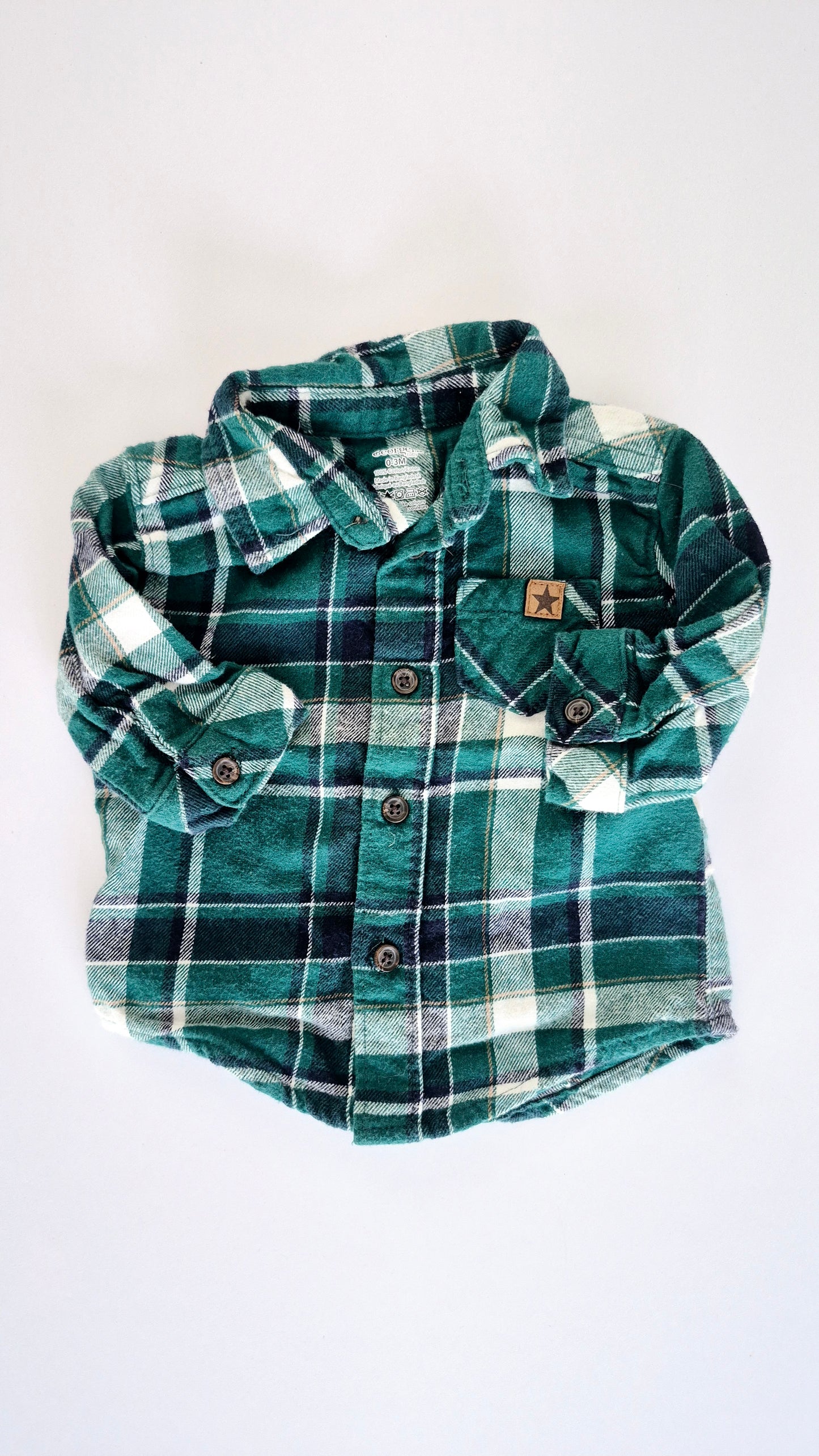 Chemise 0-3 mois George
