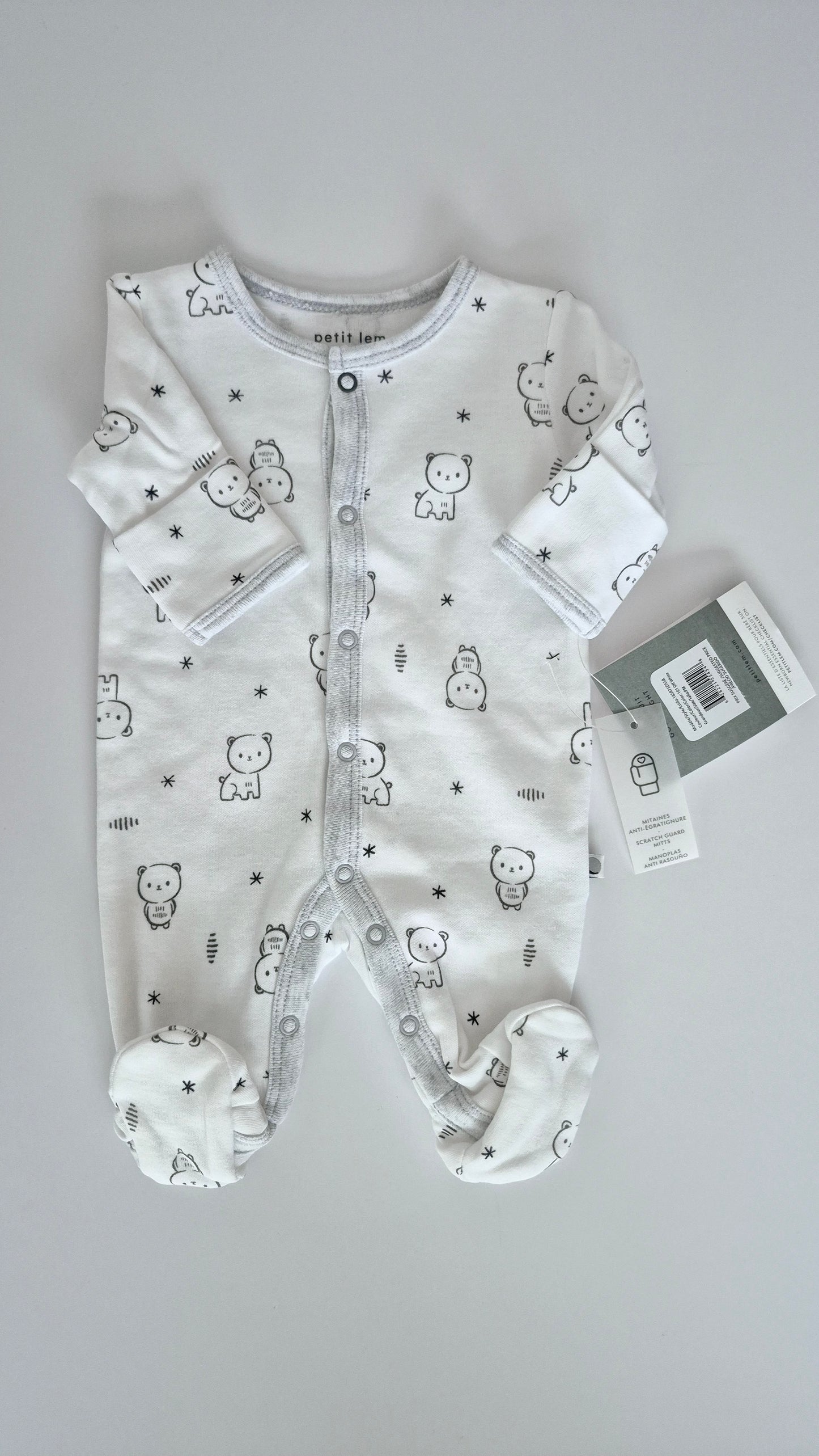 Pyjama Prématuré Petit Lem Neuf