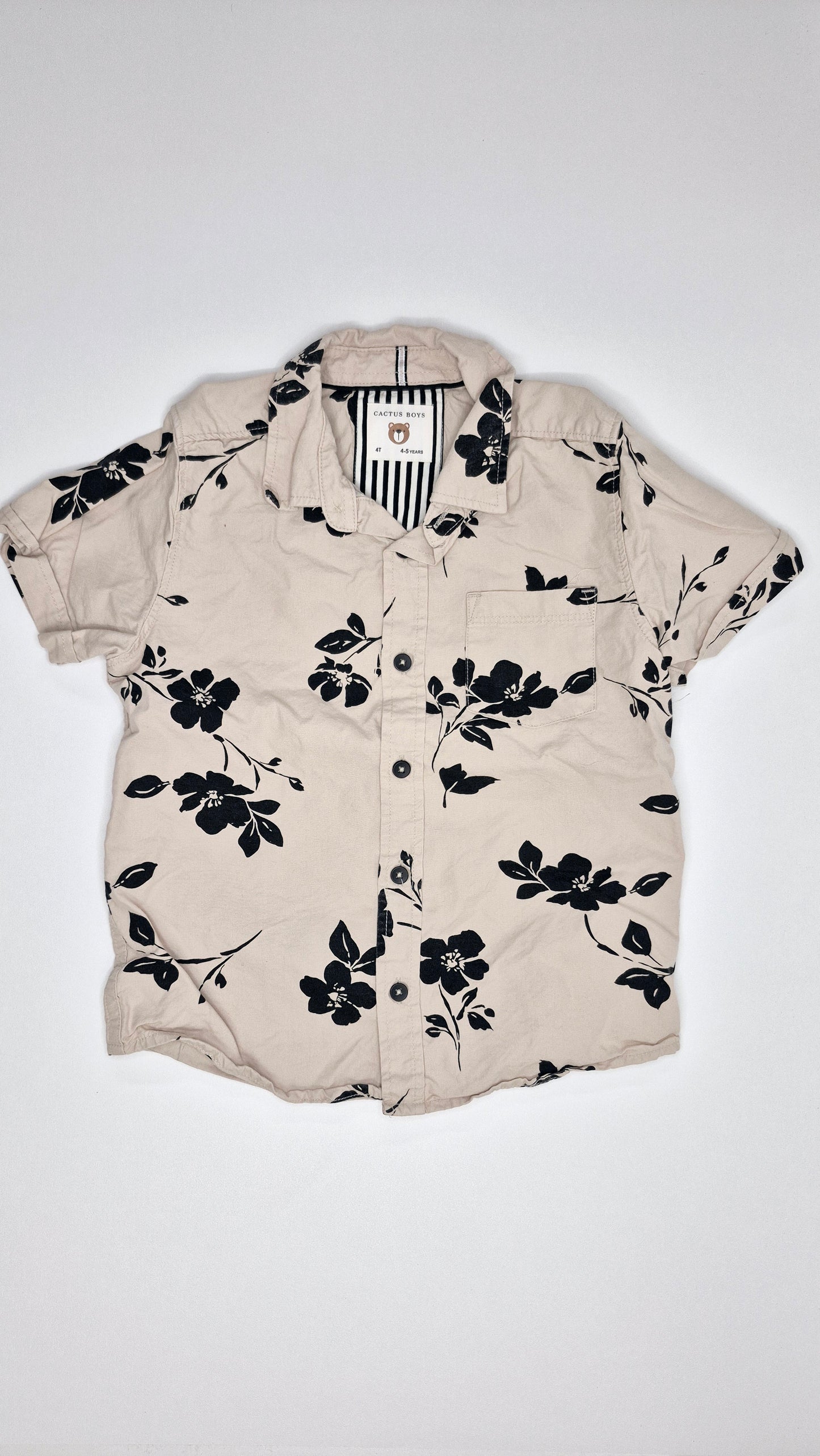 Chemise 4-5T Cactus Boys