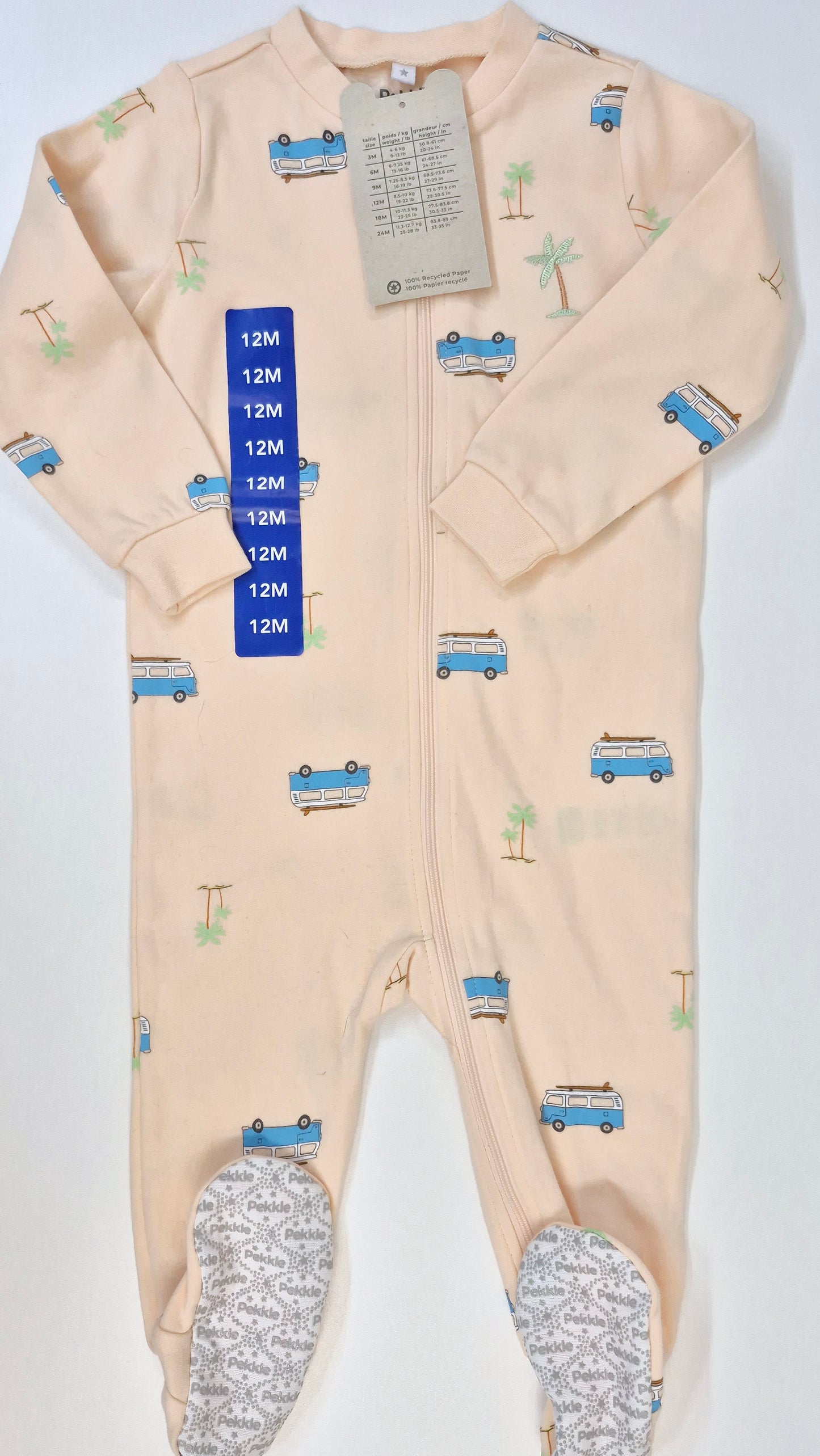 Pyjama 12 mois Pekkle Neuf