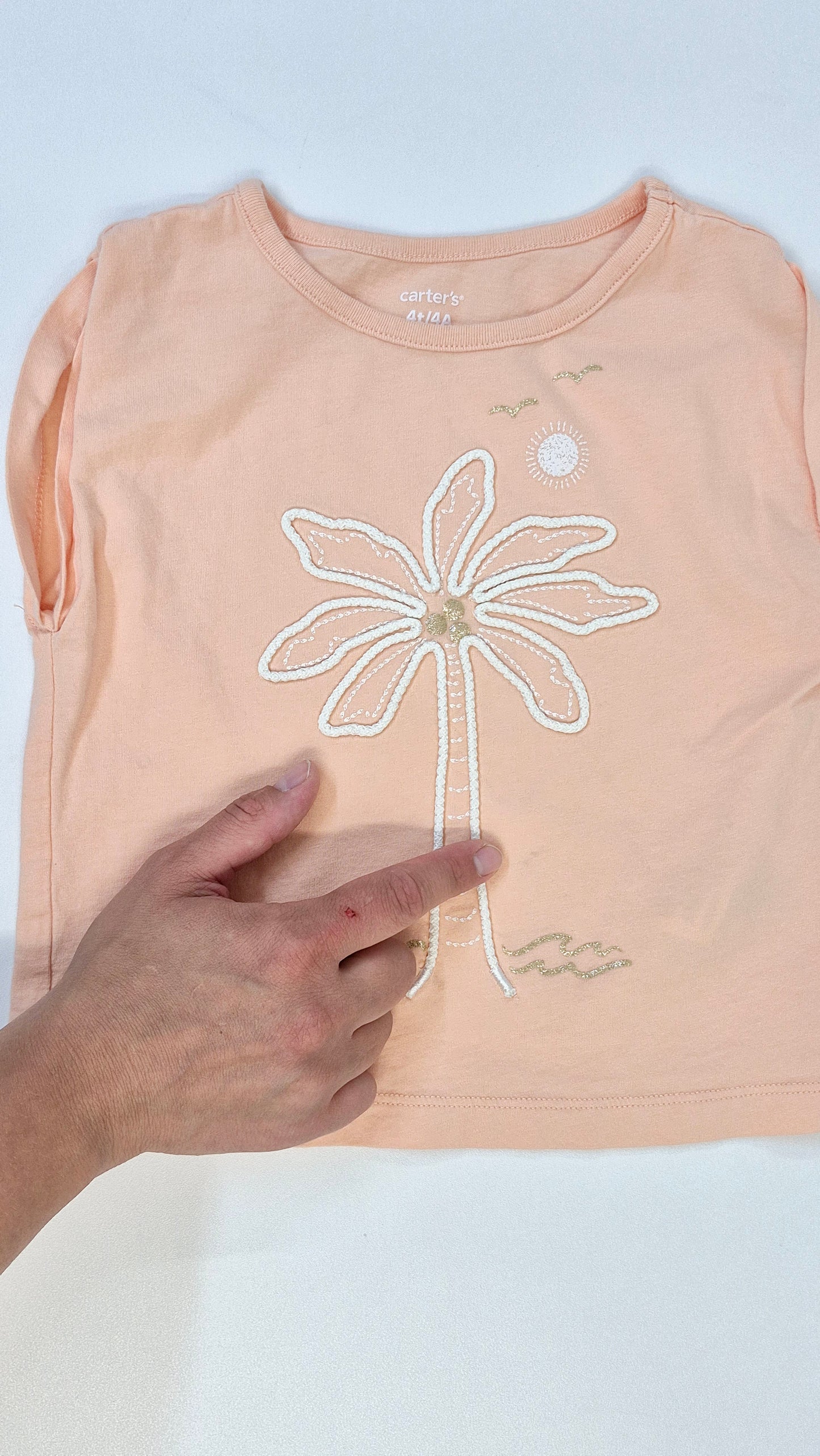 Chandail 4T Carter's (Imparfait voir photo)