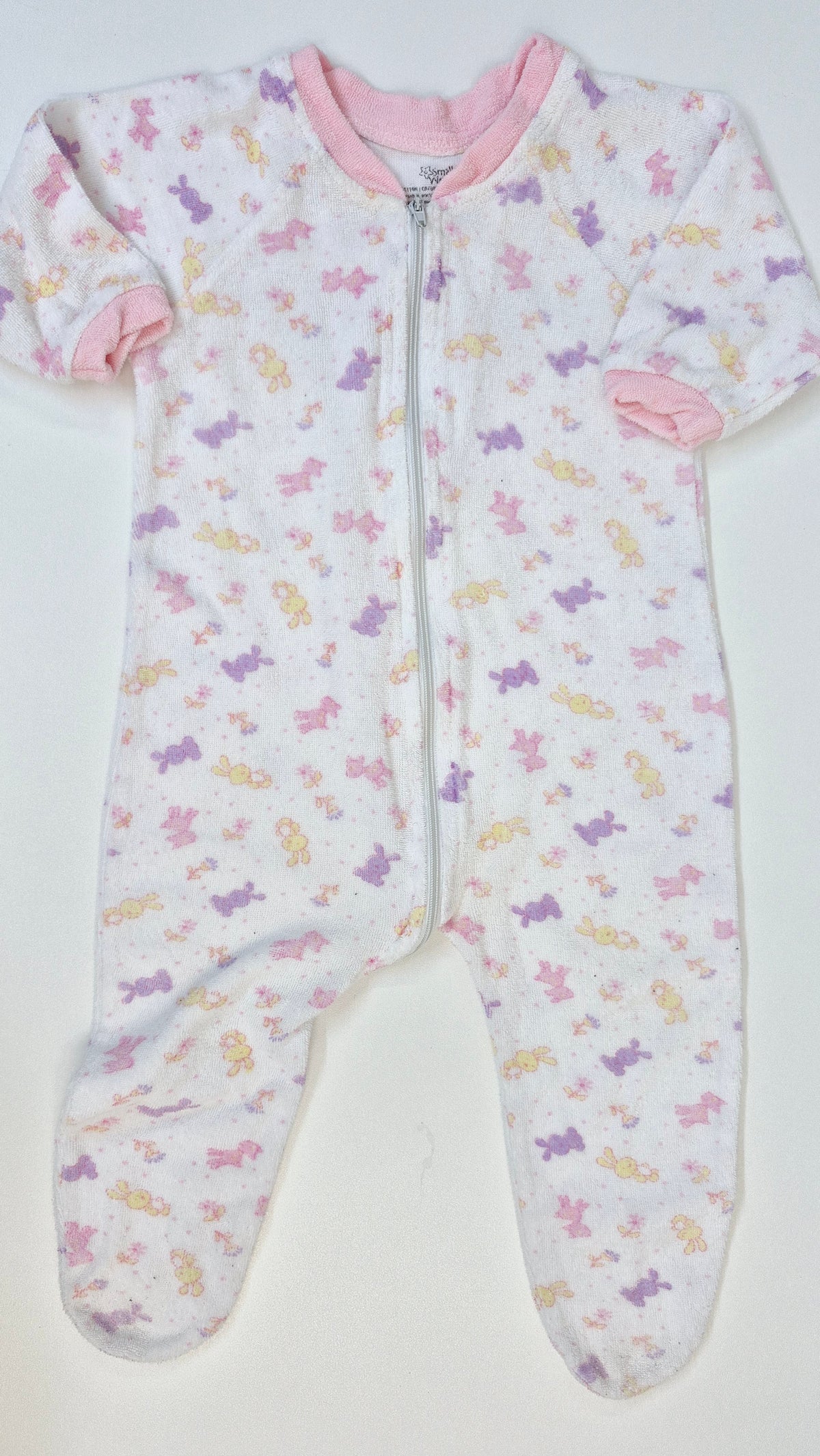 Pyjama 9 mois Vintage (Imparfait léger au collet)