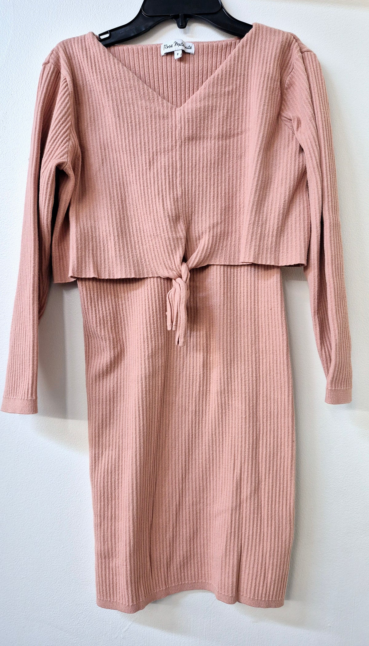 Robe Rose Maternité Grandeur Small