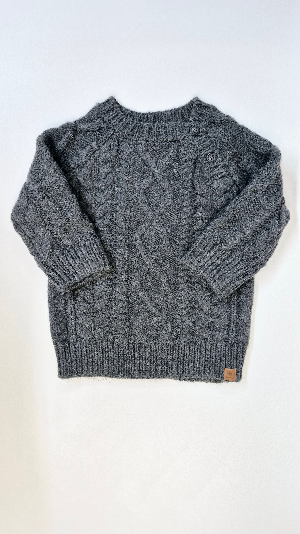 Robe Tricot 12-18 mois Canadiana