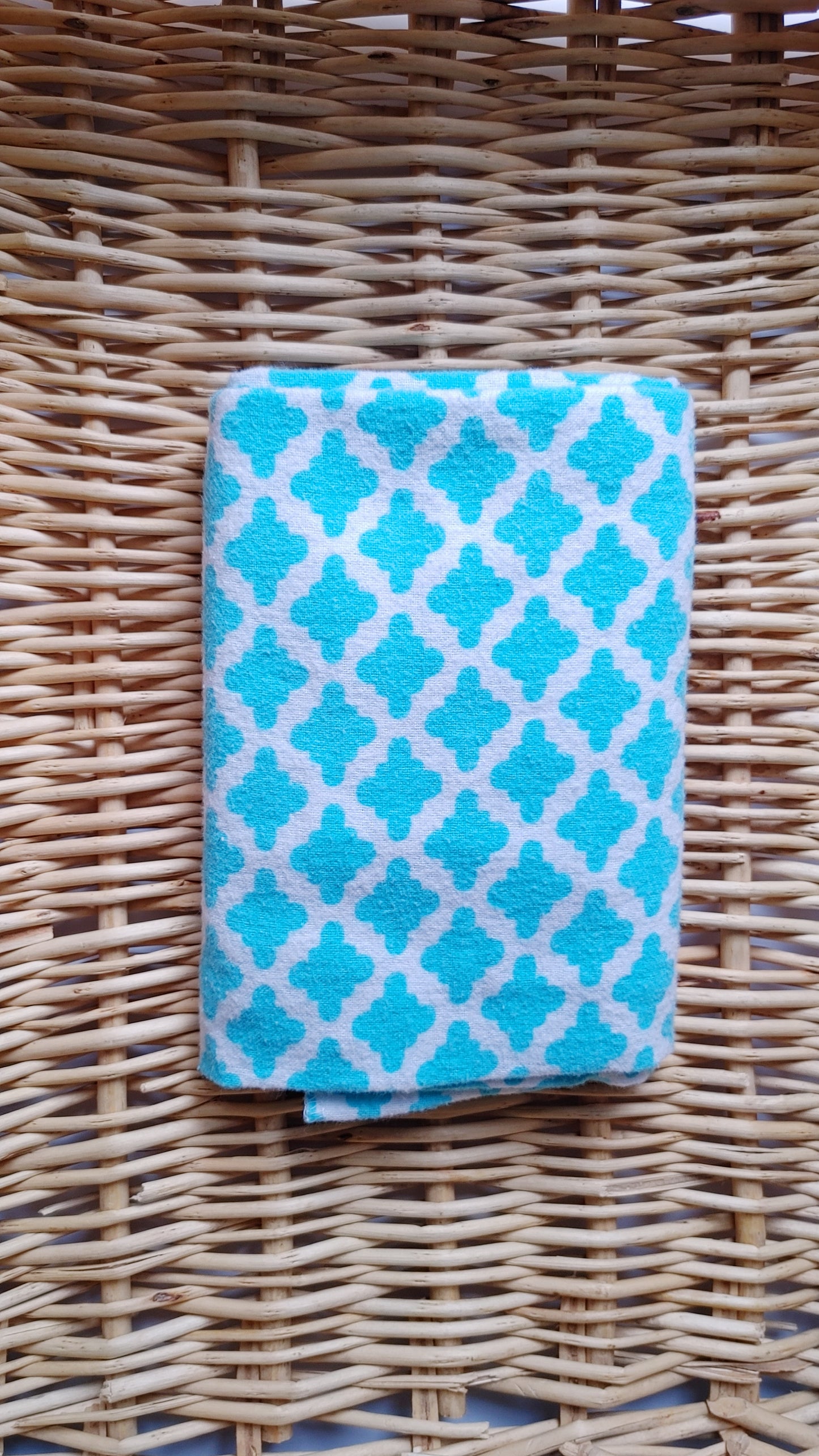 Couverture 27x27 100% Coton