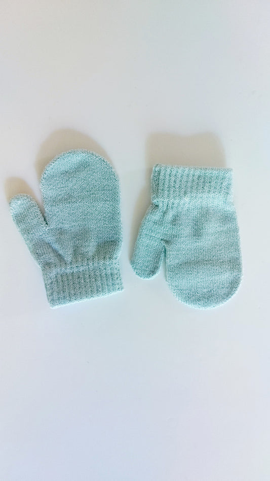 Mitaine Bébé Neuf (Bleu Pâle)