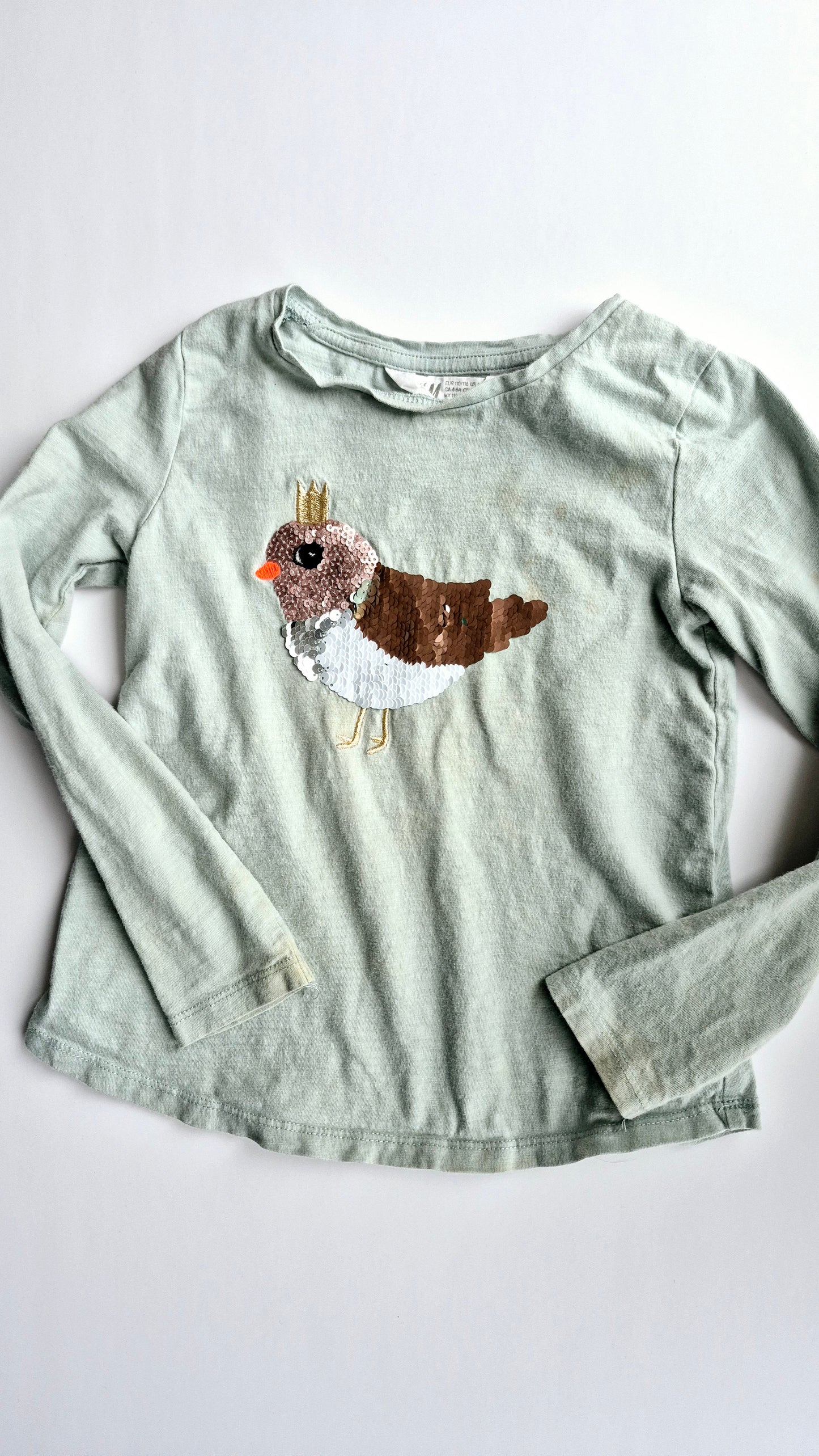 Chandail 4-6T H&M (Imparfait voir photo)