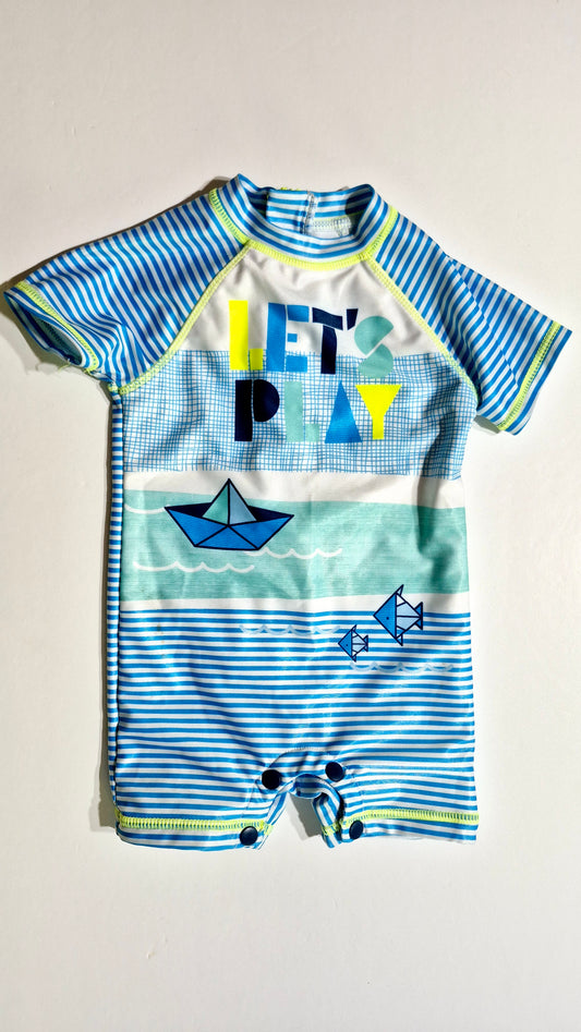 Maillot De Bain 18 mois Trois Moutons (Imparfait tache sur le devant au bas)