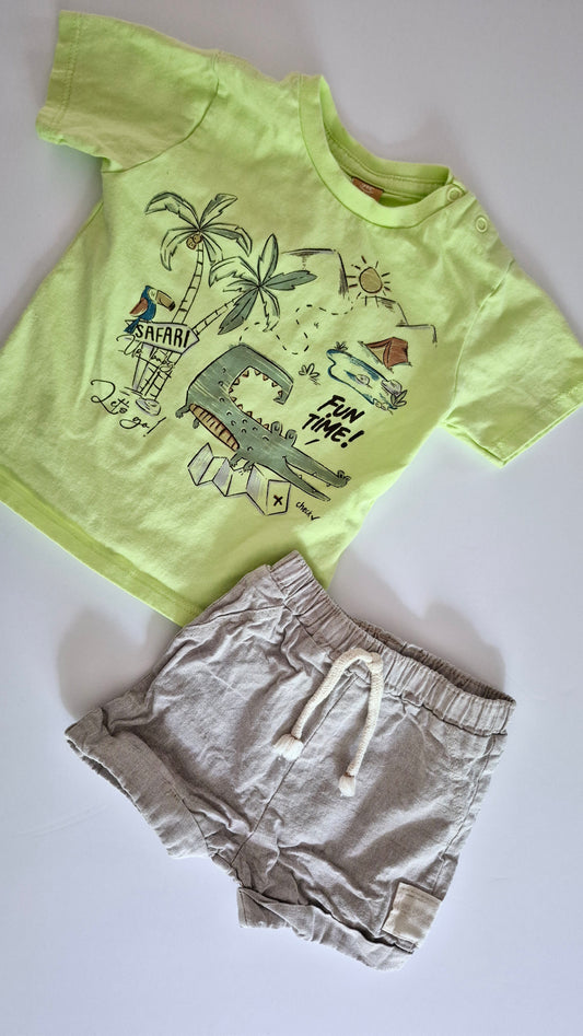 Ensemble 9-12 mois Up Baby Peu Porté