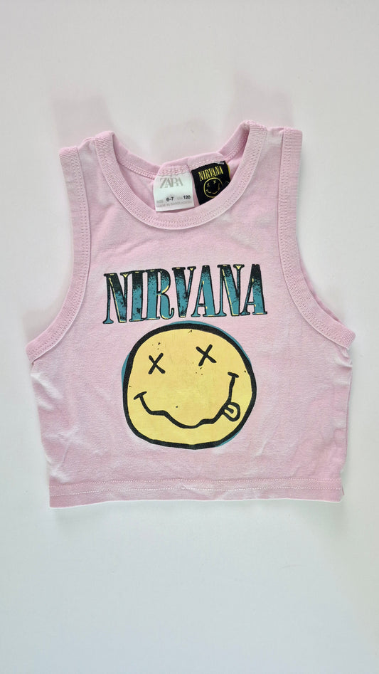 Camisole 6-7T Zara (dessin craquer)