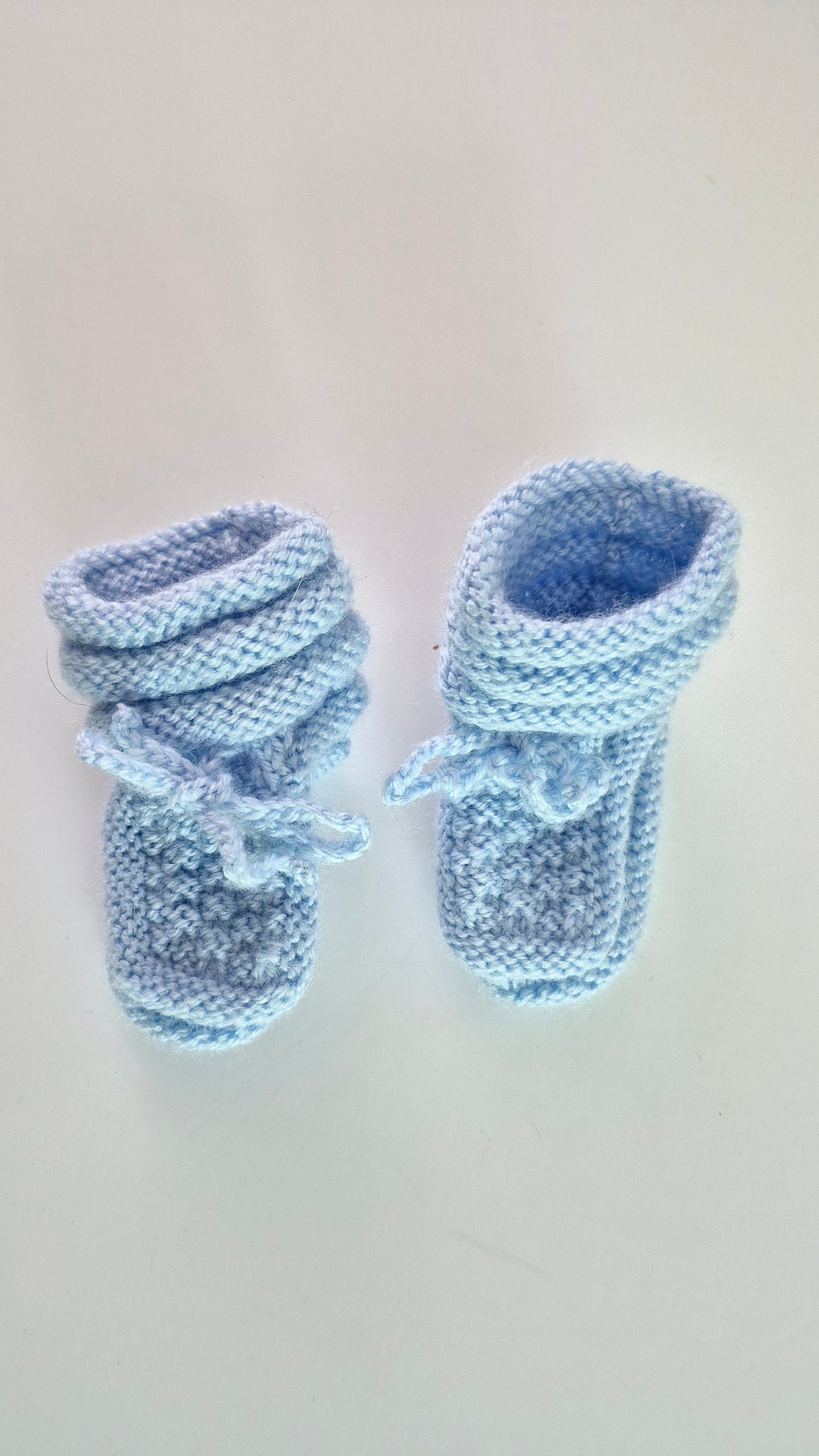 Pantoufles Pointure 0-3 mois (Fait à la Main)