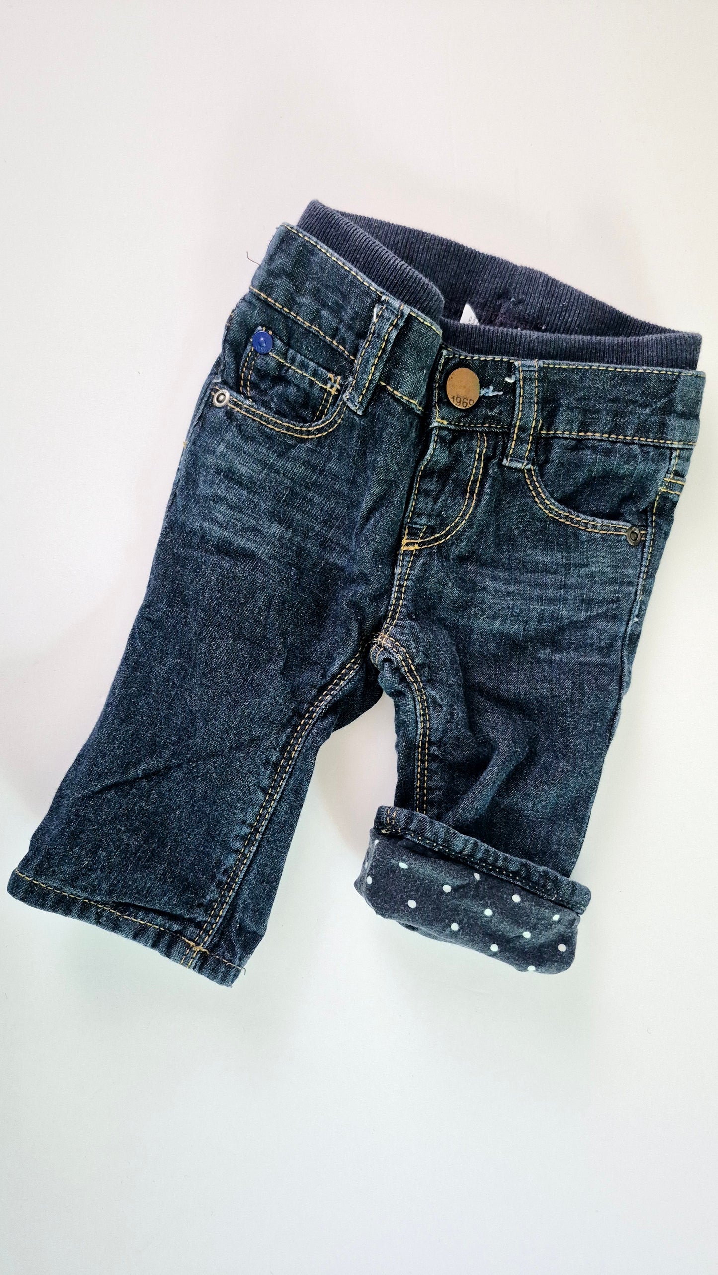 Pantalon 0-3 mois Baby Gap Doublé