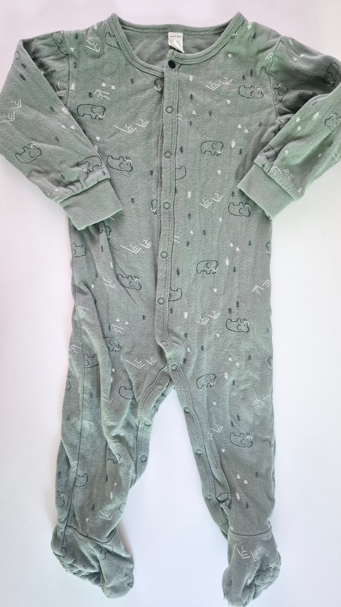 Pyjama 12 mois Petit Lem (Imparfait voir photo)