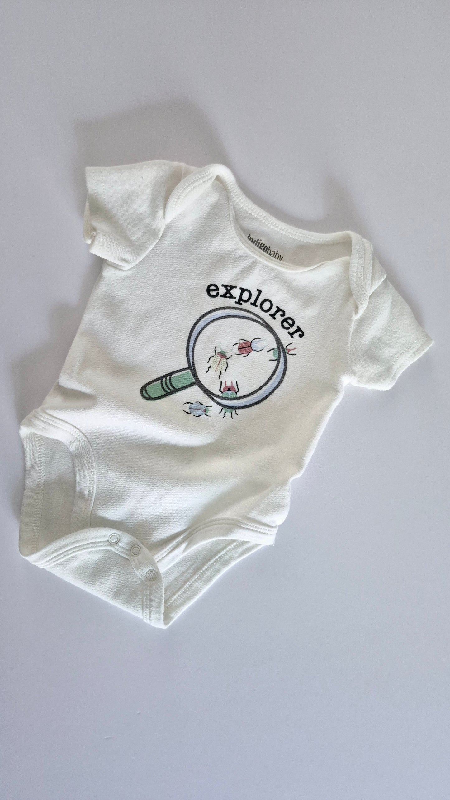 Cache Couche 0-3 mois IndigoBaby