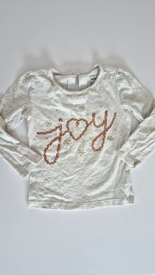 Chandail 3T Carter's (Imparfait voir photo)