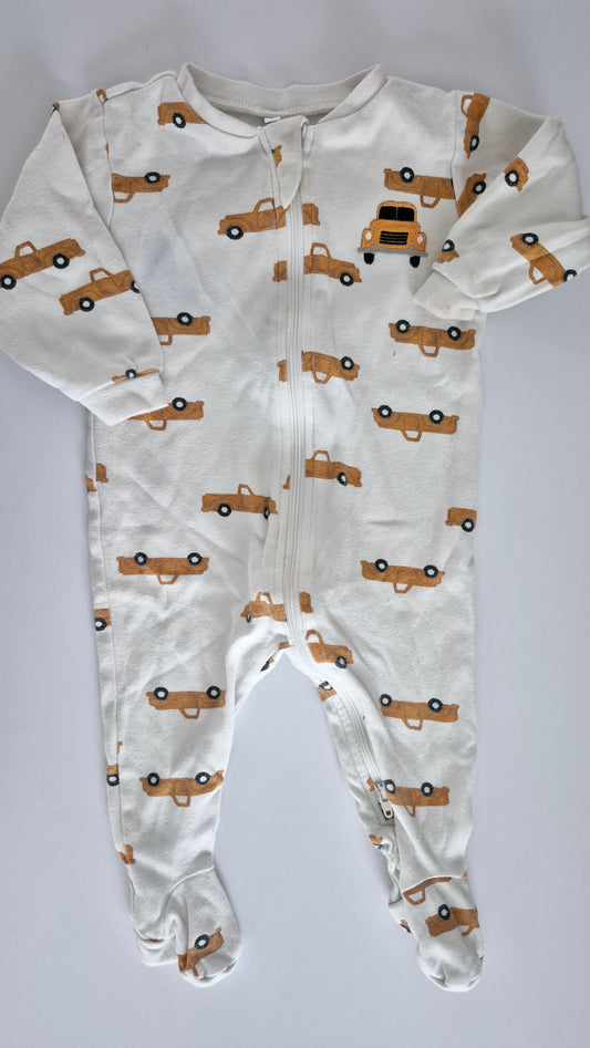 Pyjama 6 mois Pekkle (Imparfait bout de manche taché)