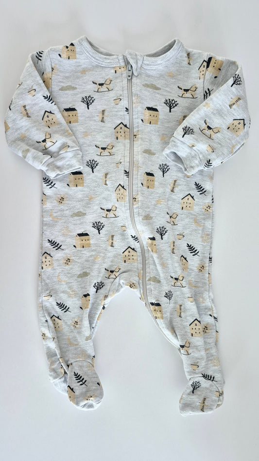 Pyjama 3 mois Roche Ciseaux