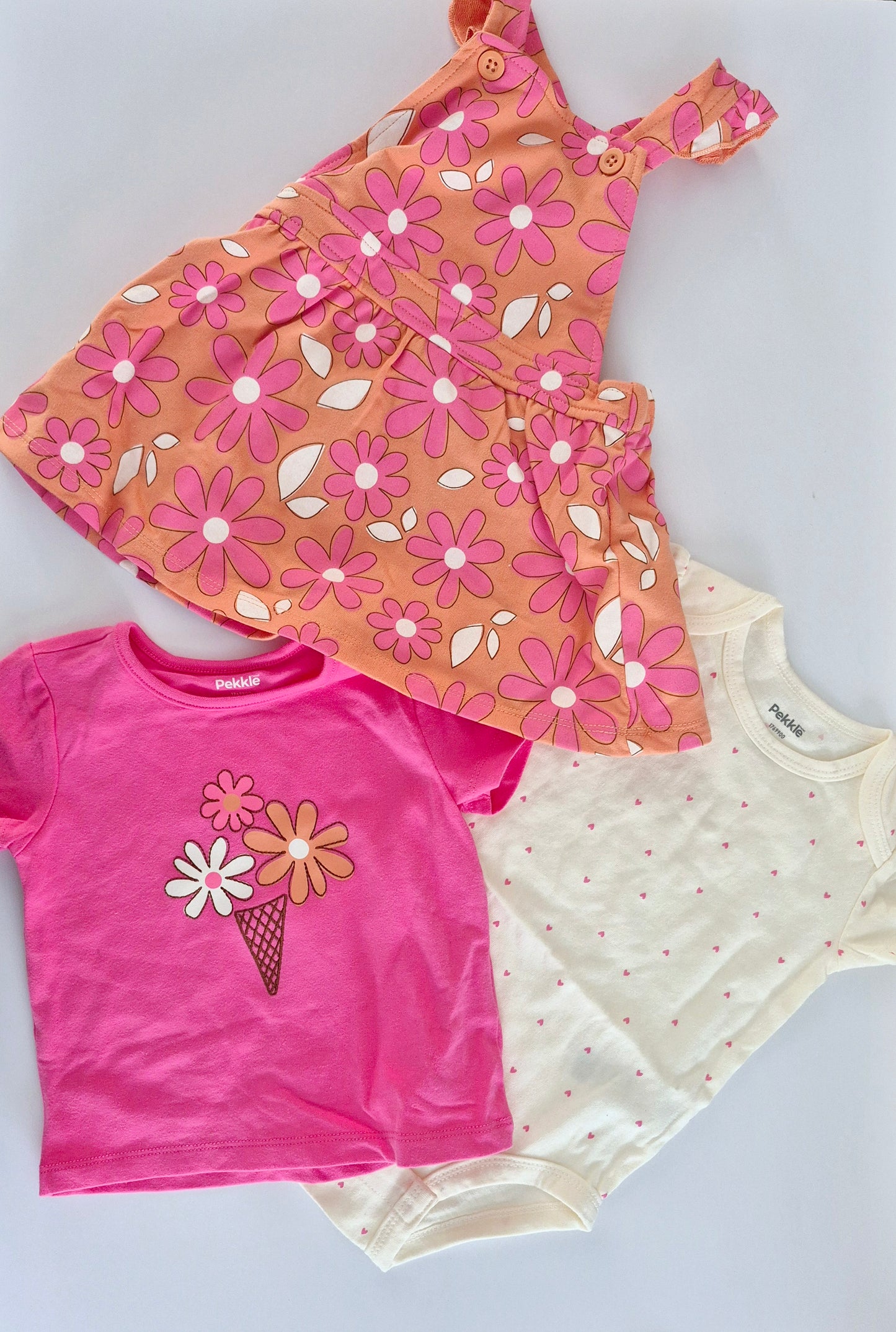 Ensemble 9 mois Pekkle Neuf Seulement Lavé