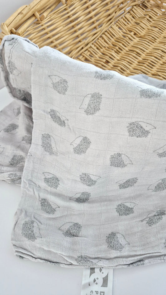 Mousseline 48x48 Deux Petits Canards