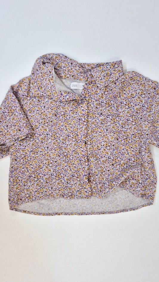 Chemise 10A Zara (imparfait manque 1 bouton)