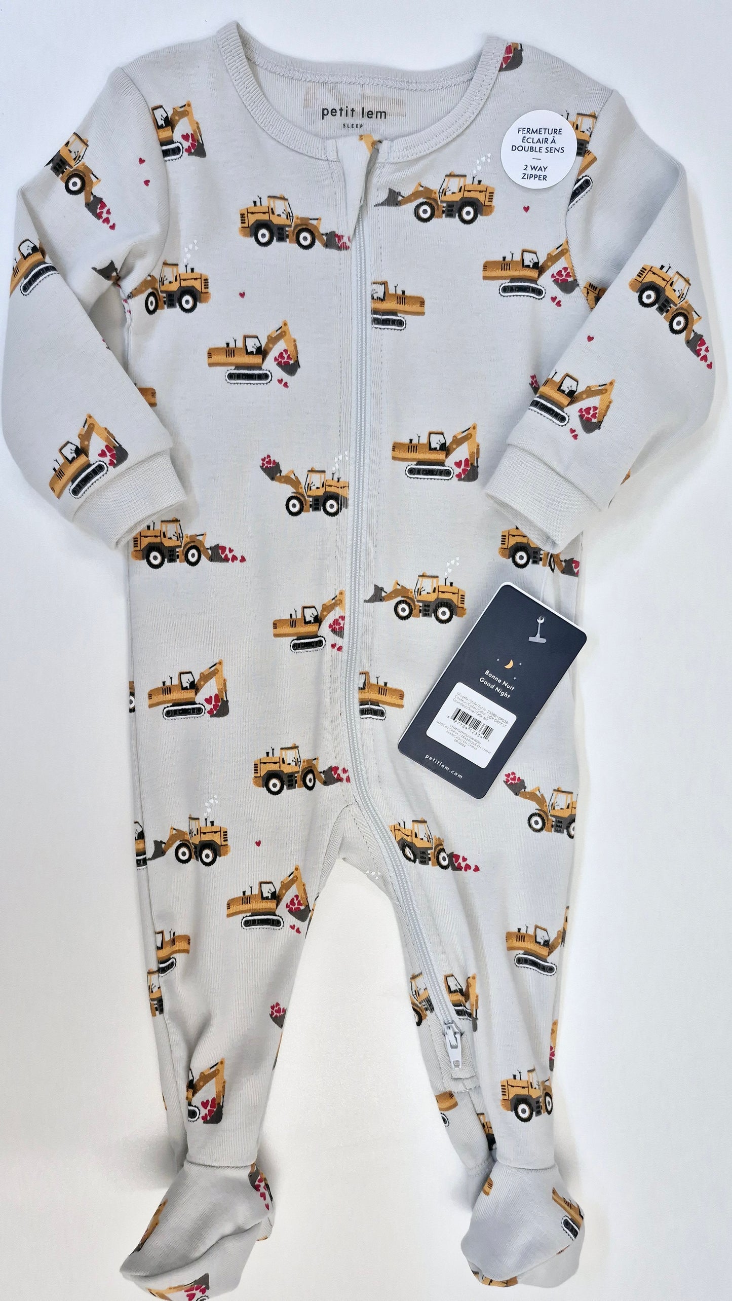 Pyjama 6 mois Petit Lem Neuf