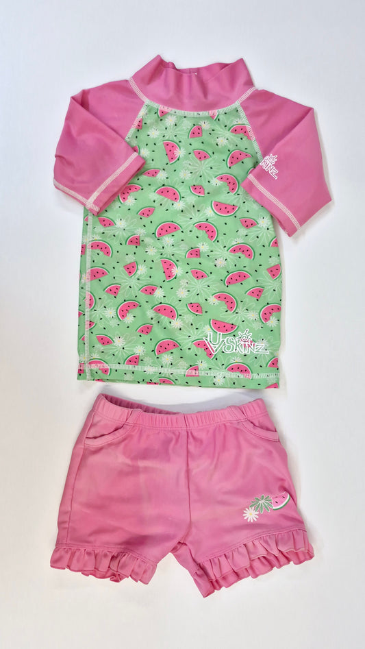 Maillot De Bain 12-18 mois UvSkinz (Imparfait décoloration légère sur short)