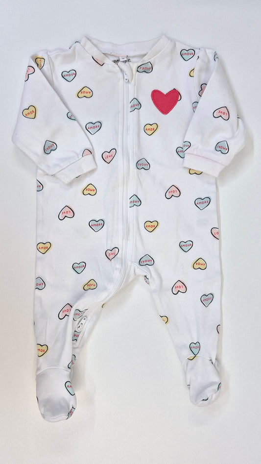 Pyjama 3 mois Pekkle (Imparfait au collet)