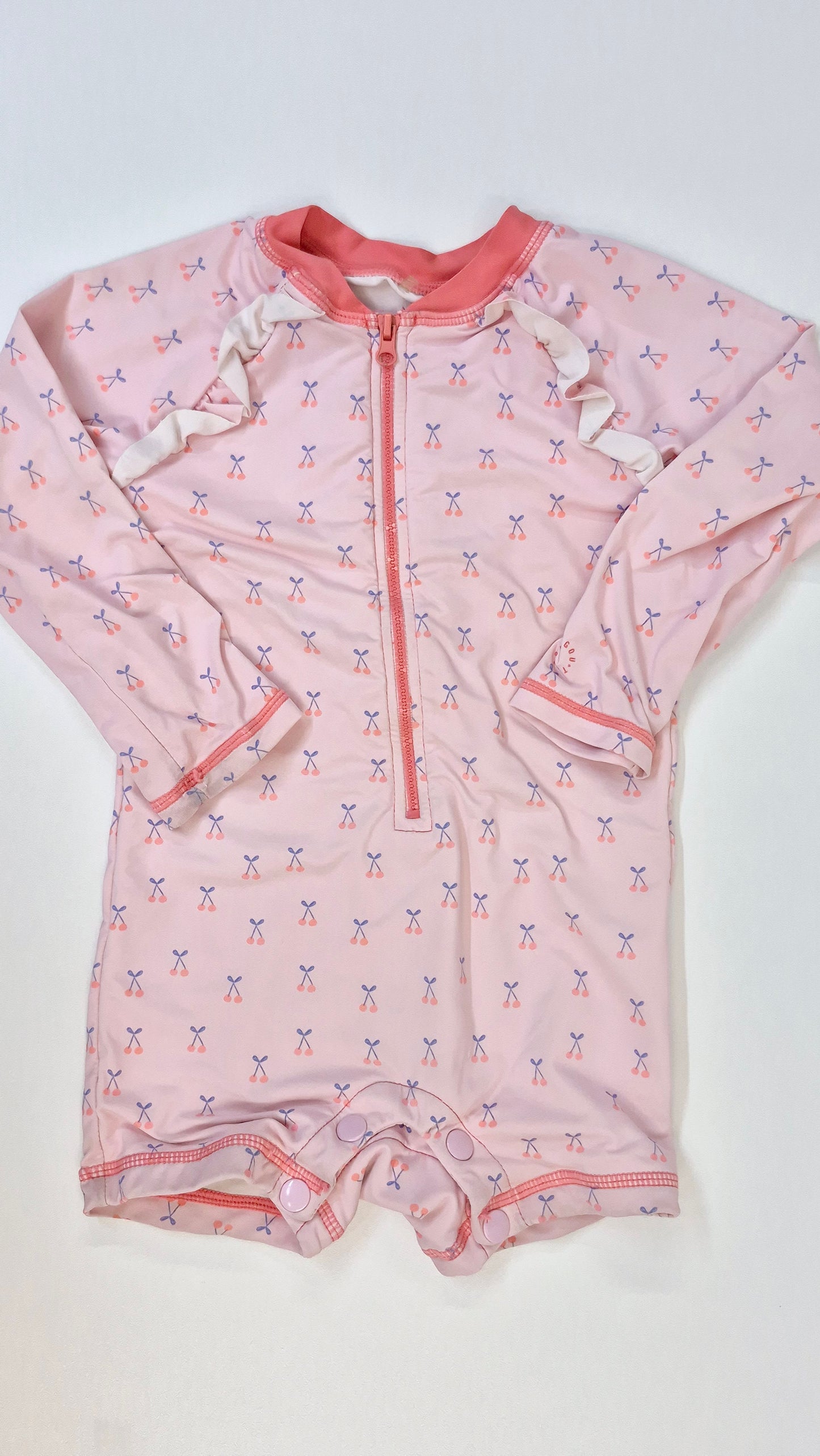Maillot De Bain 18 mois Gagou Tagou (Imparfait tache bout de manche)
