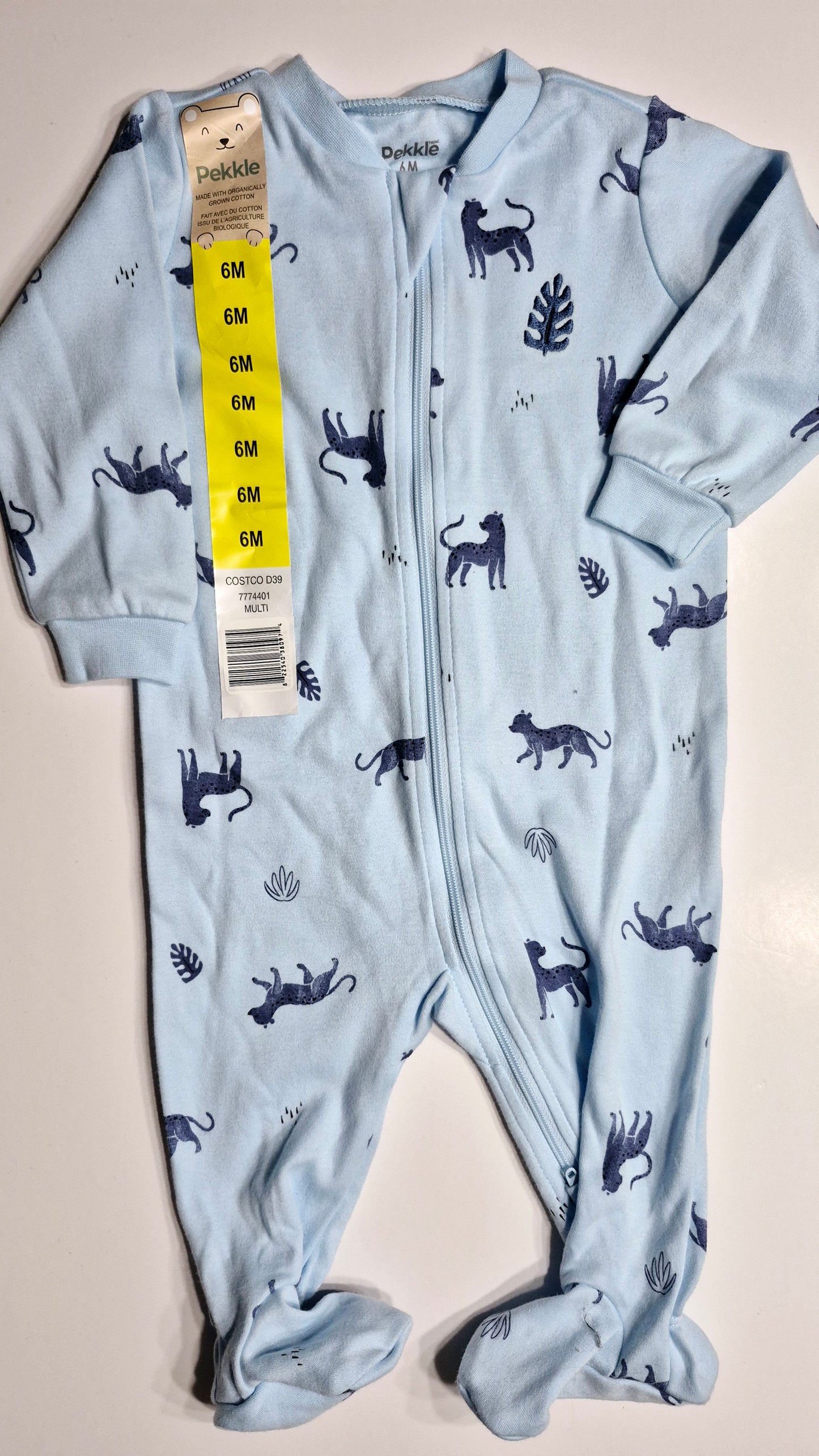 Pyjama 6 mois Pekkle Neuf