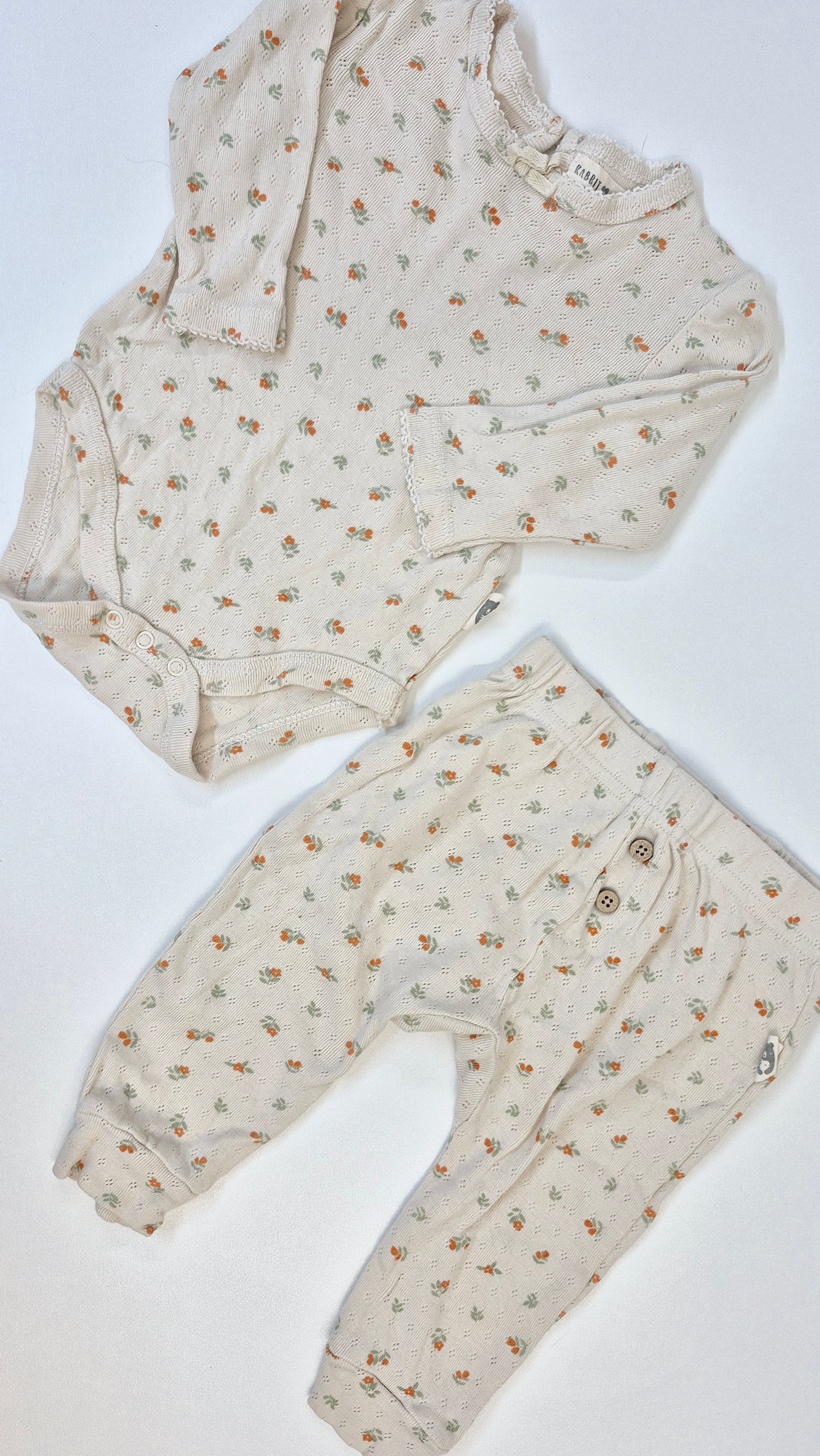 Ensemble 3-6 mois Rabbit&Bear