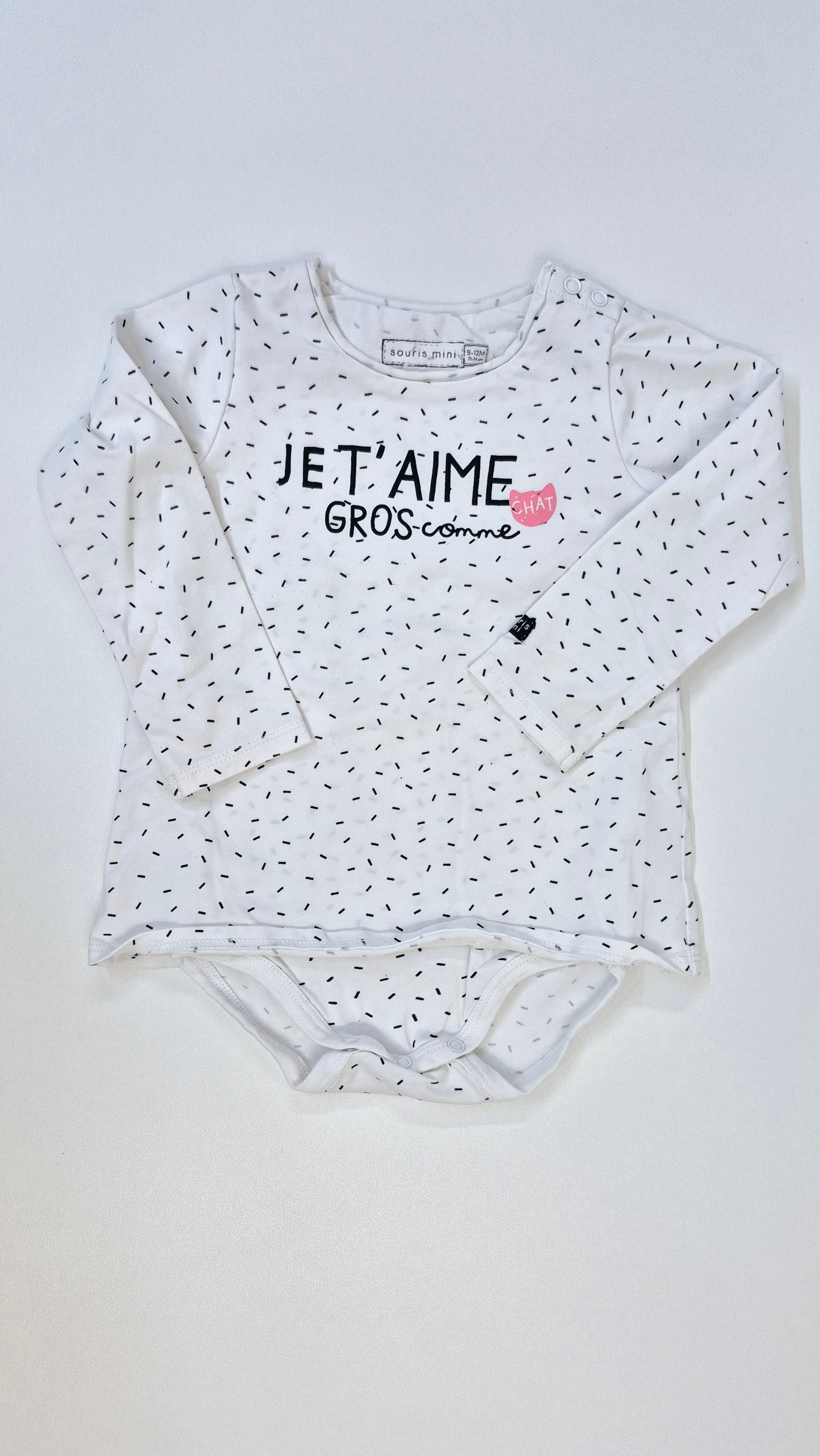 Une Pièce 9-12 mois Souris Mini