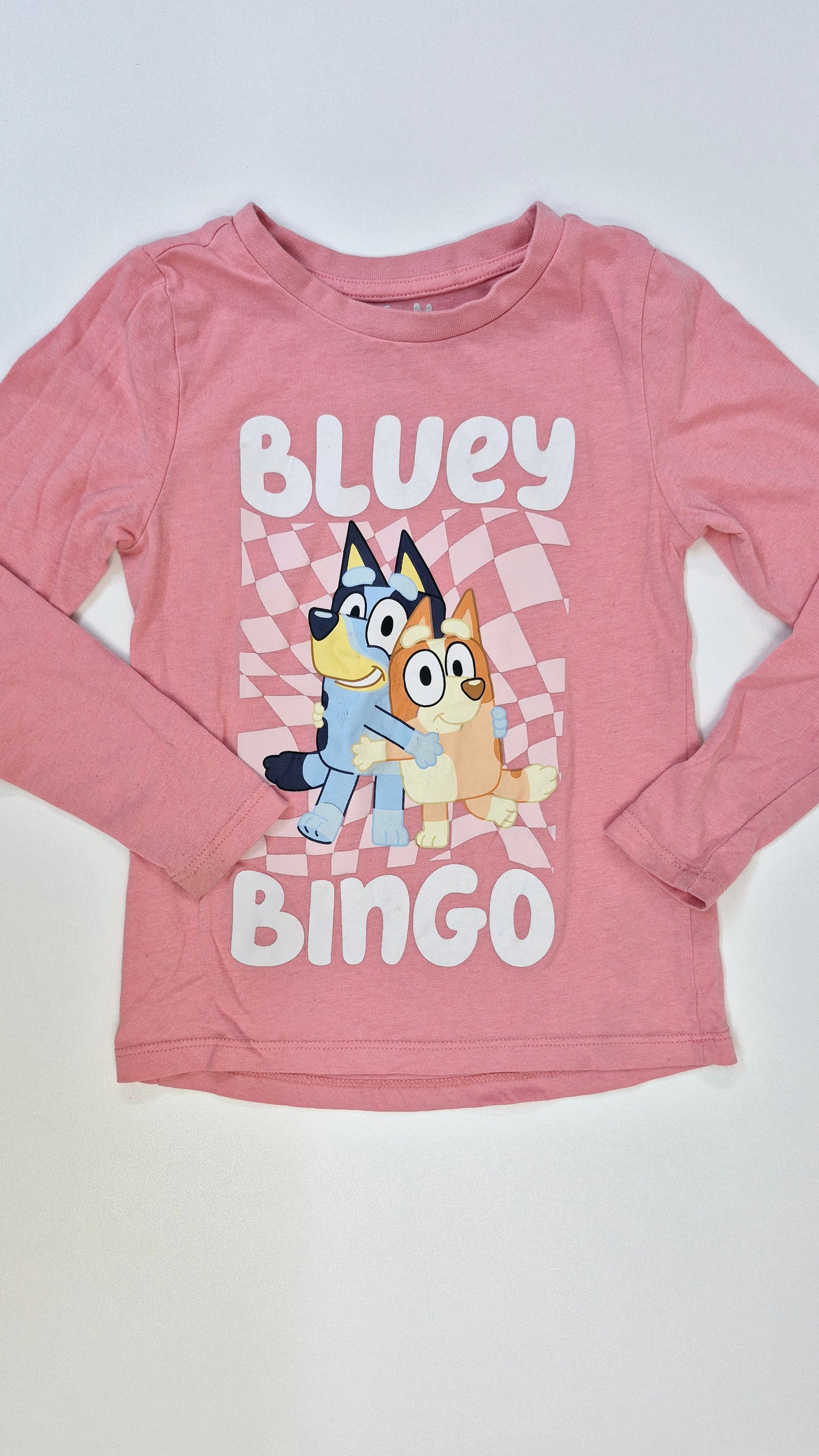 Chandail 4T Bluey (Imparfait bout des manches)