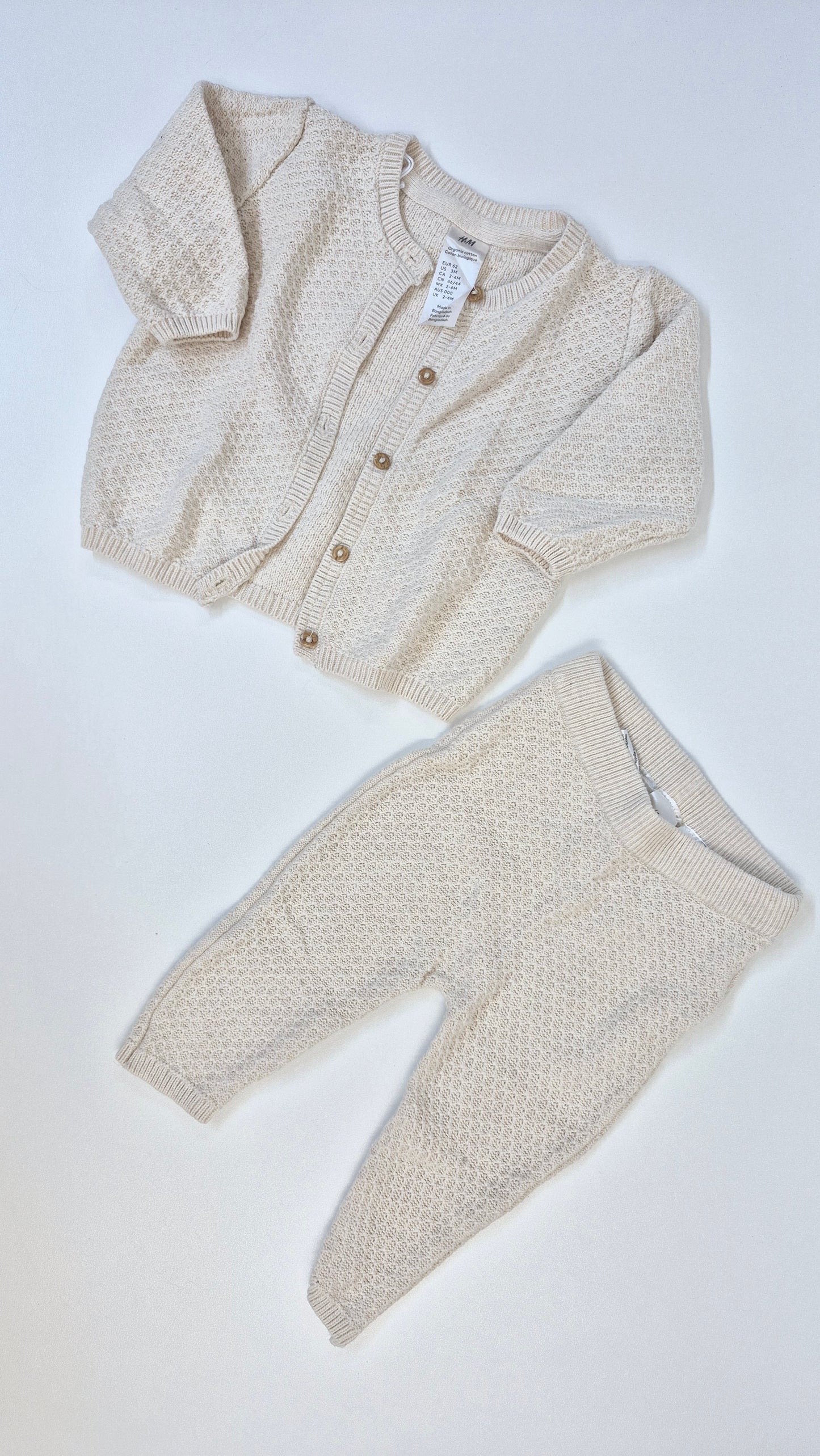 Ensemble 2-4 mois H&M Peu Porté