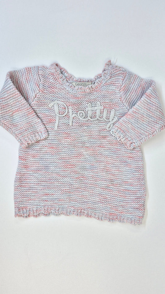 Chandail Tricot 6-12 mois George