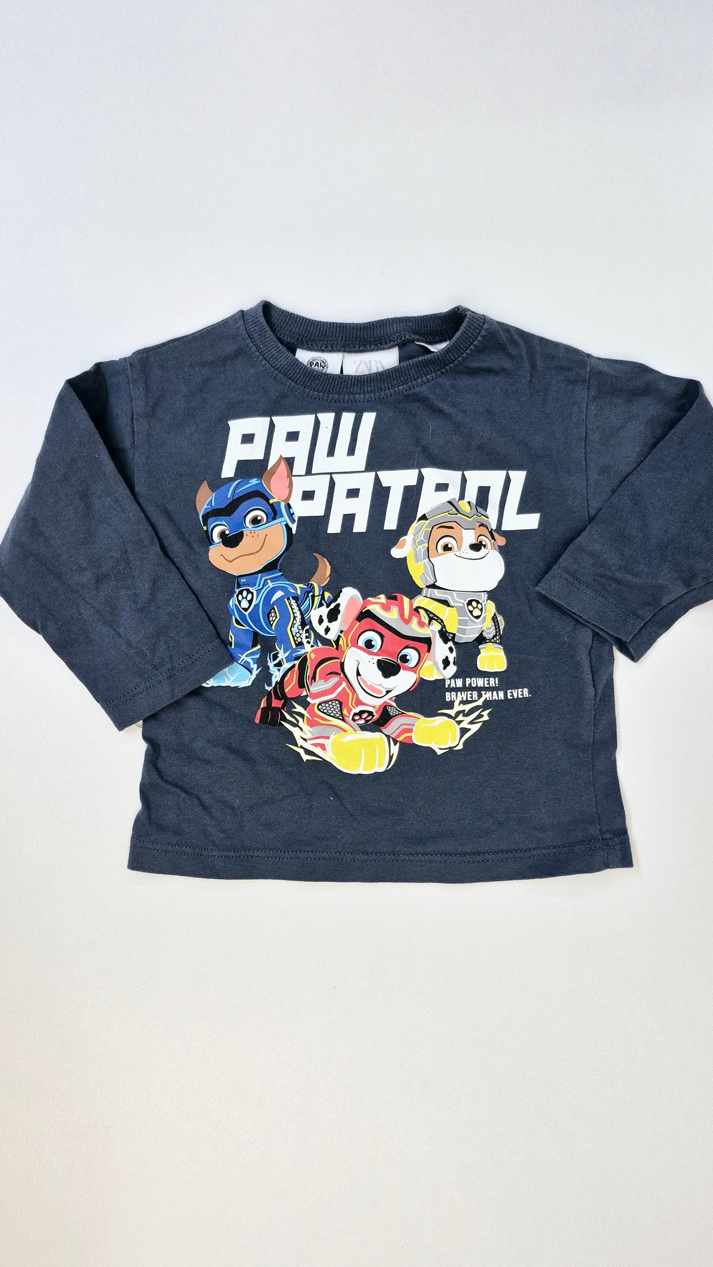 Chandail 9-12 mois Zara Pat Patrouille