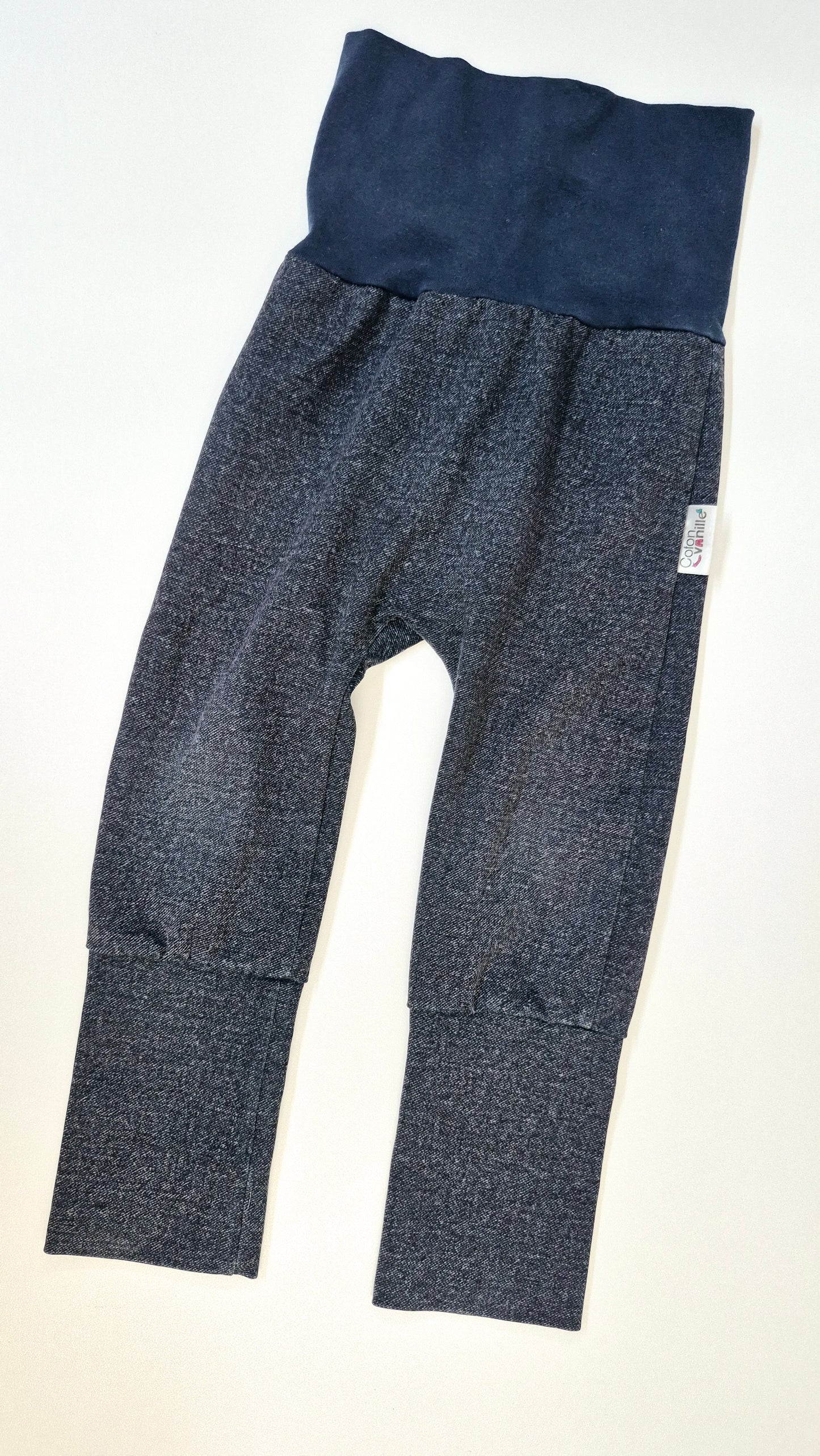 Pantalon Évolutif 18-36 mois Coton Vanille