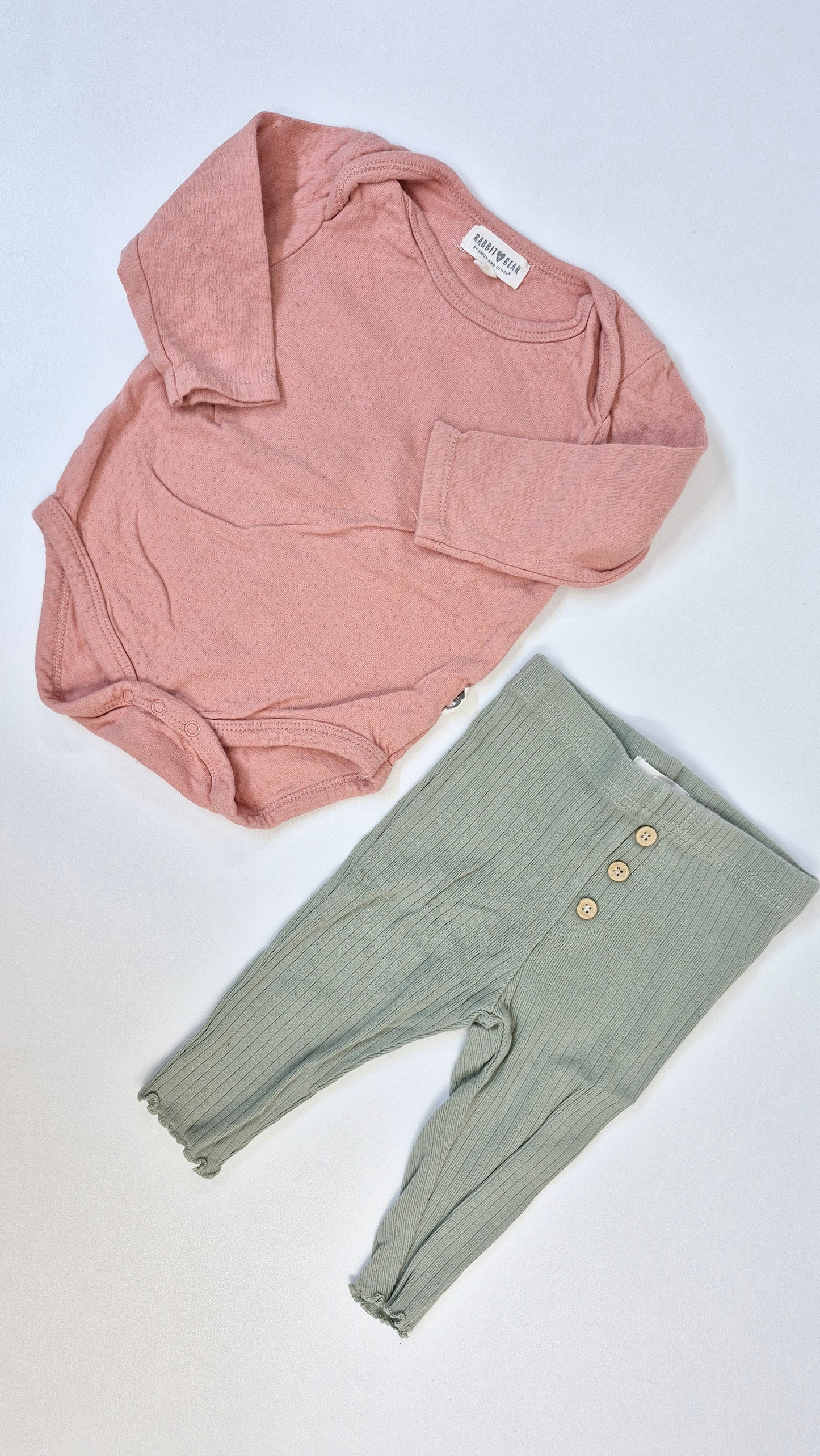 Ensemble 6-9 mois Rabbit&Bear