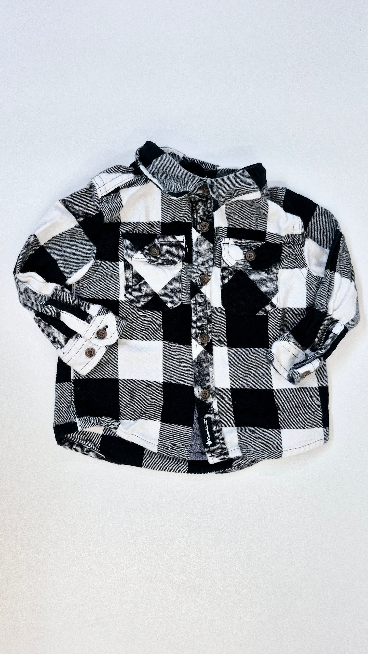 Chemise 12-18 mois Canadiana