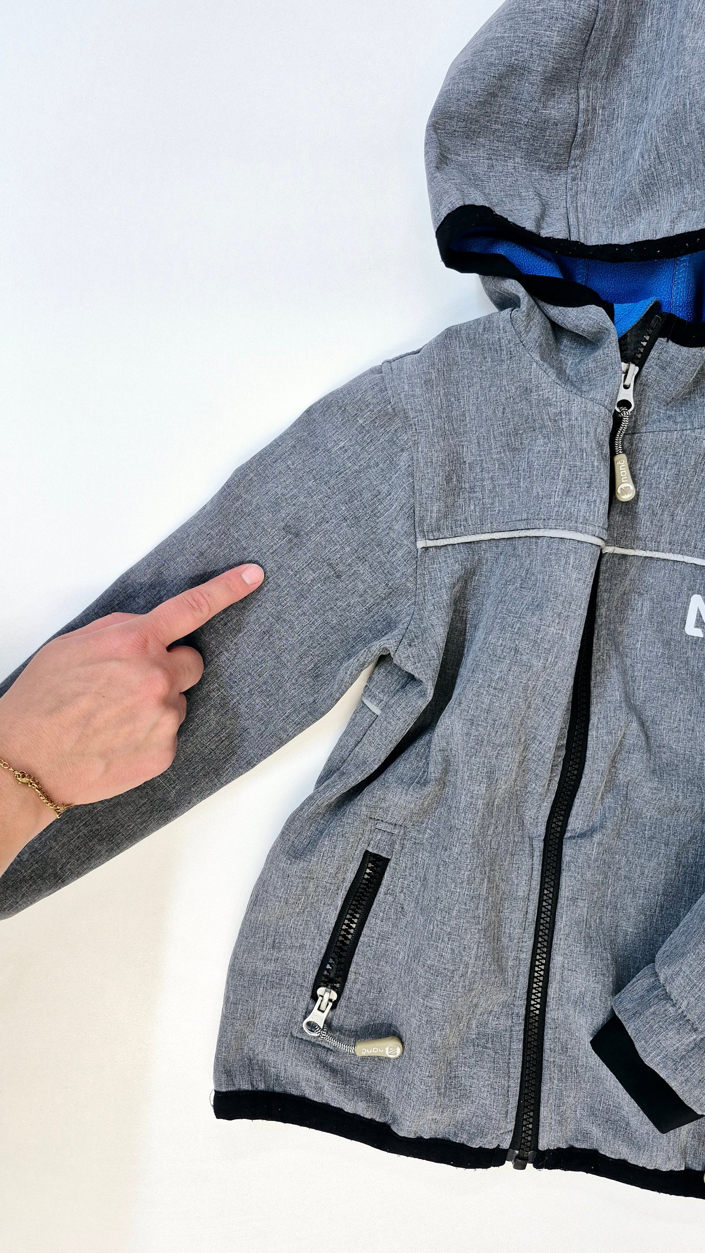Manteau 6A Nano (Imparfait léger tache voir photo)