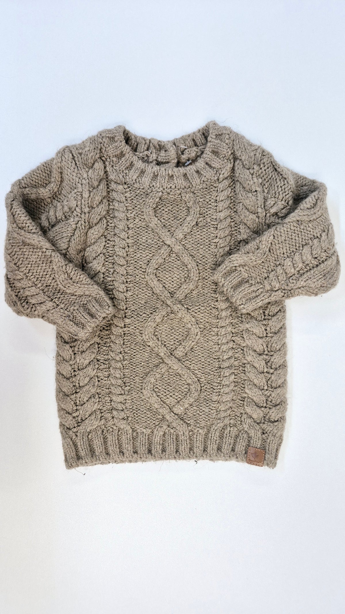 Robe Tricot 3-6 mois Canadiana